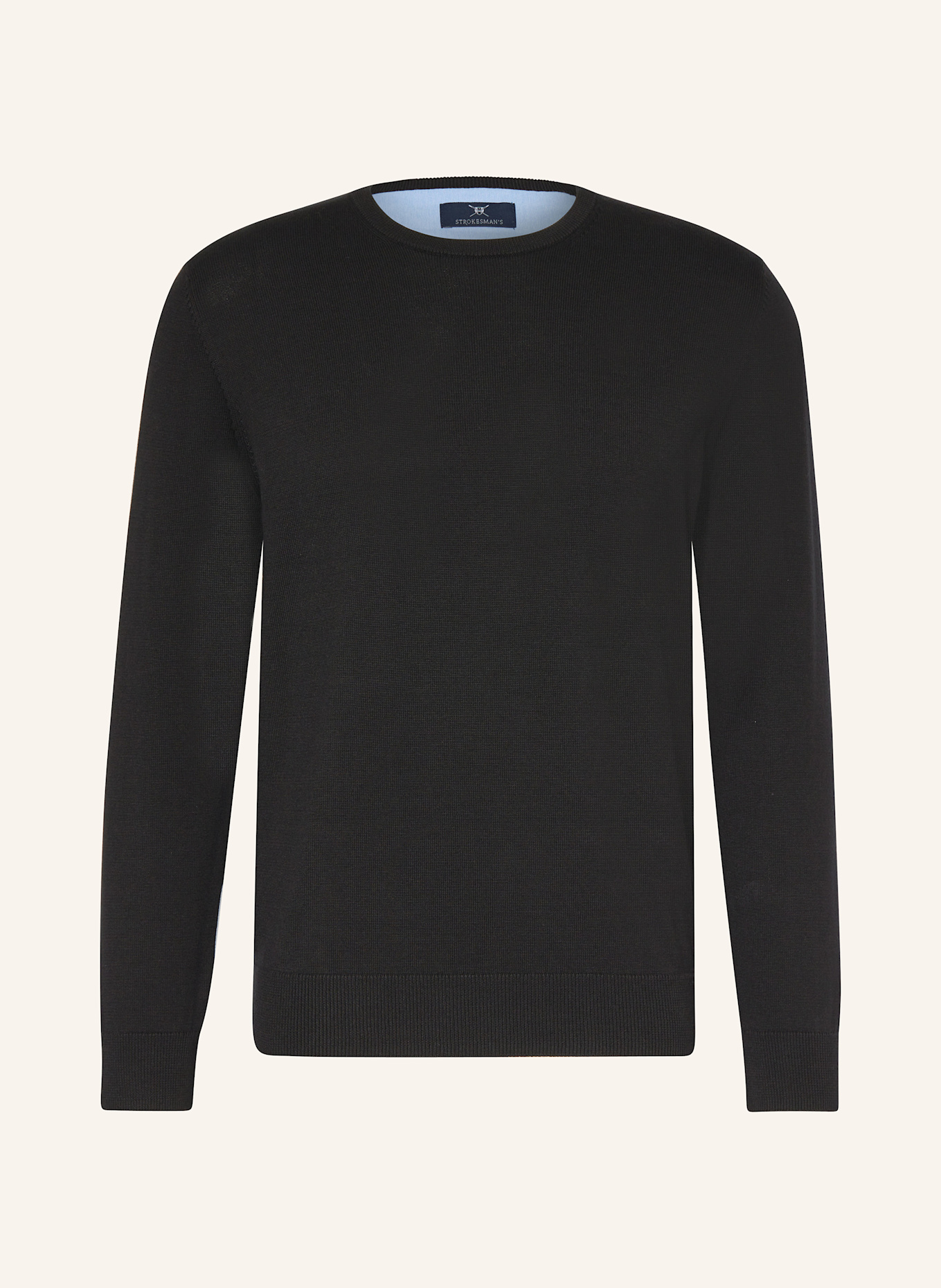 STROKESMAN'S Pullover: SCHWARZ