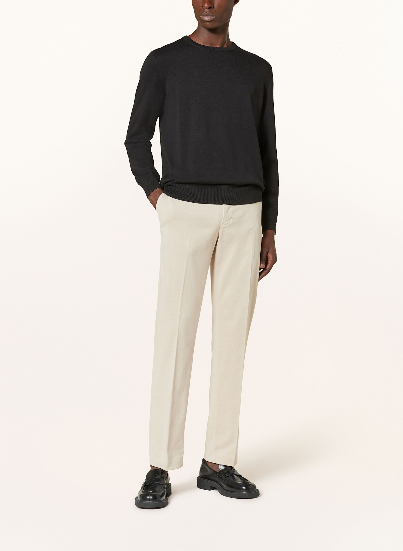 STROKESMAN'S Pullover: SCHWARZ