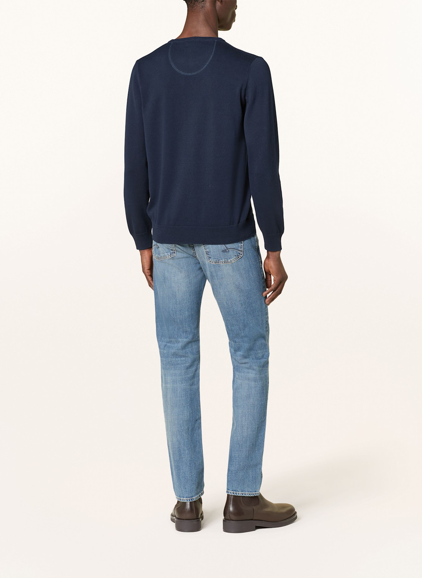 STROKESMAN'S Pullover: DUNKELBLAU