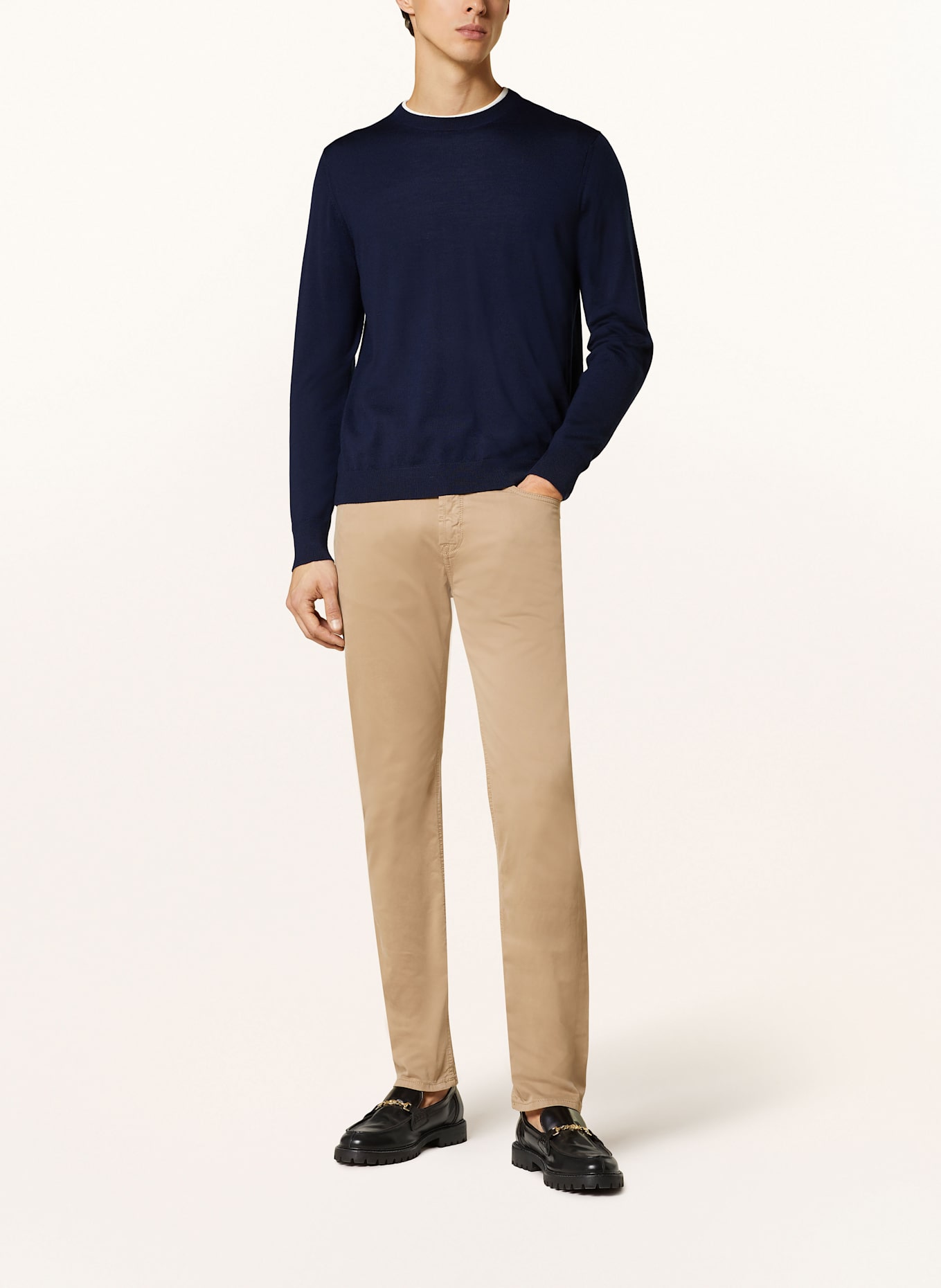 STROKESMAN'S Pullover: DUNKELBLAU