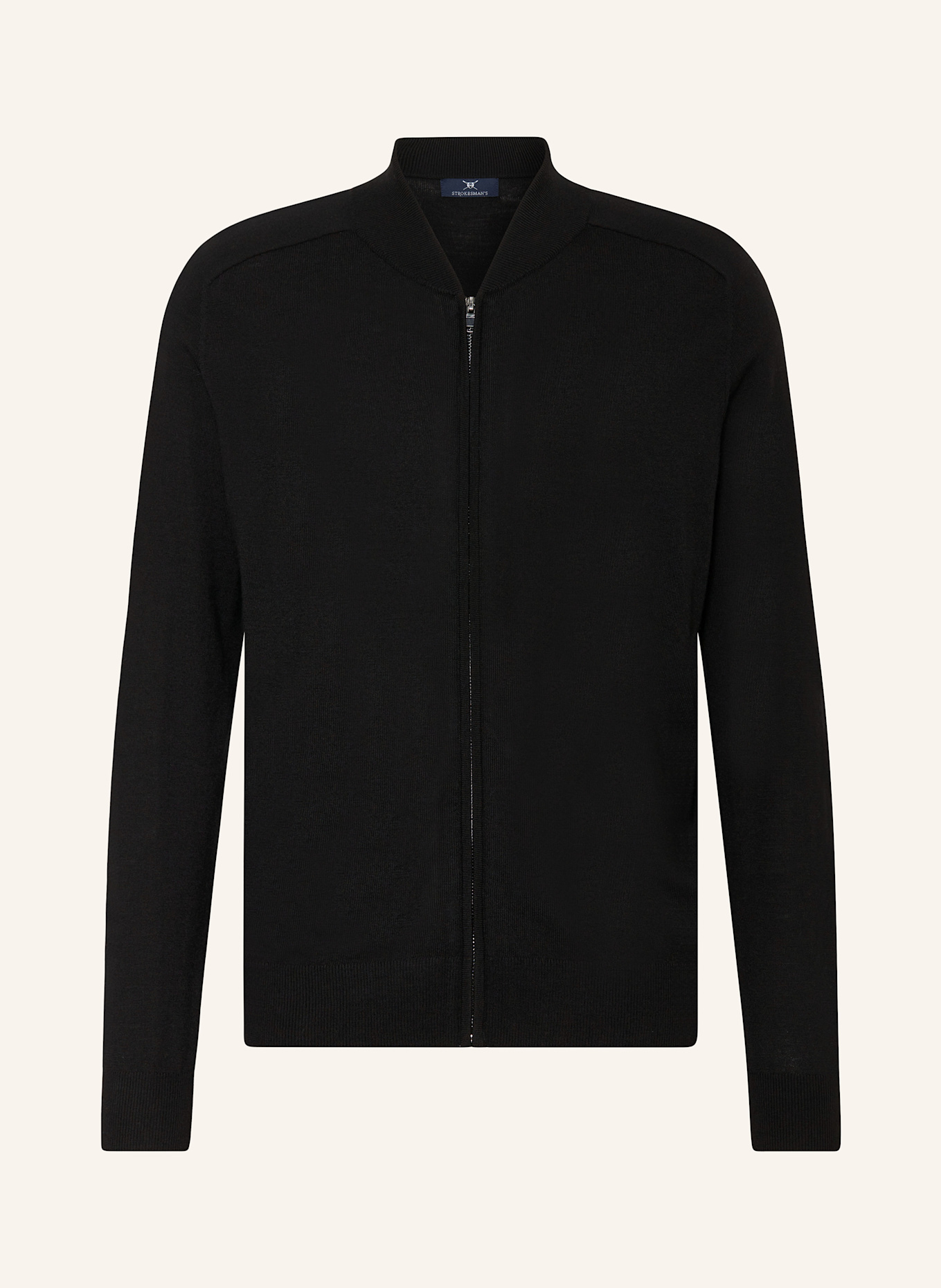 STROKESMAN'S cardigan: NOIR