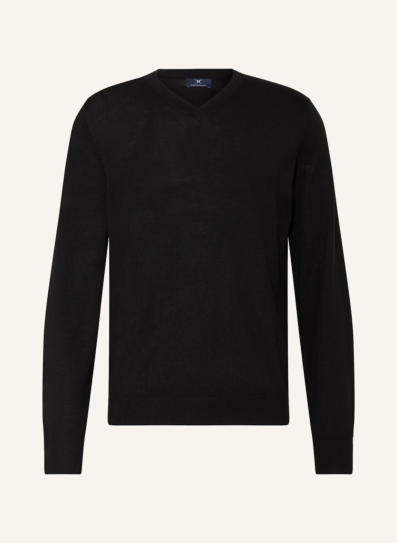 STROKESMAN'S Pullover: SCHWARZ