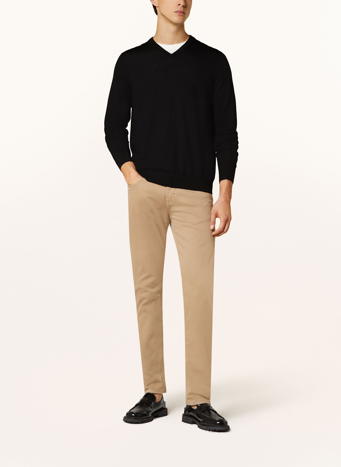 STROKESMAN'S Pullover: SCHWARZ