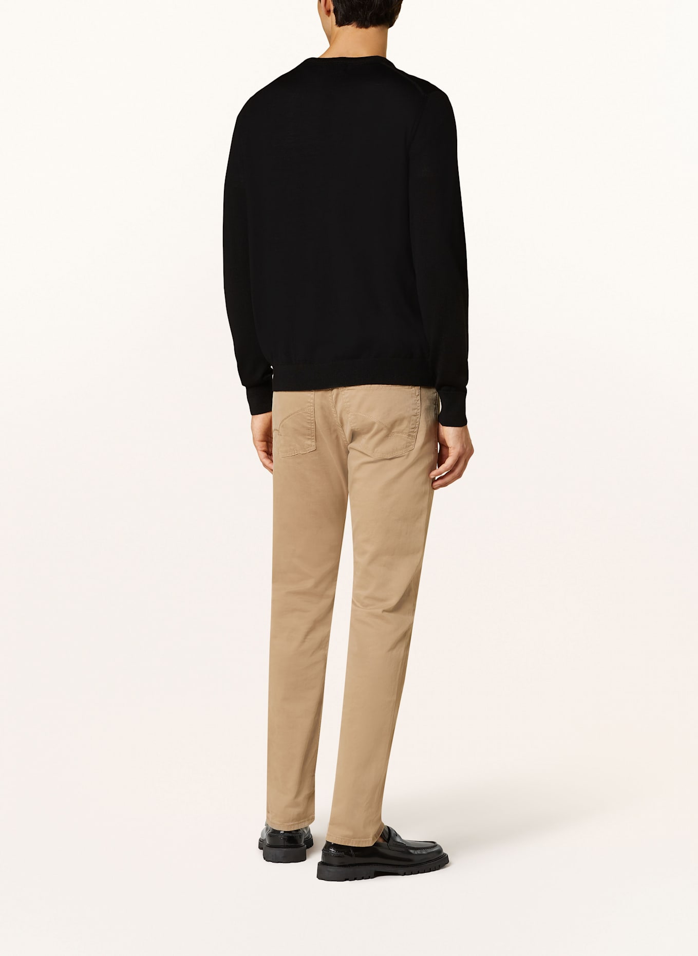 STROKESMAN'S Pullover: SCHWARZ