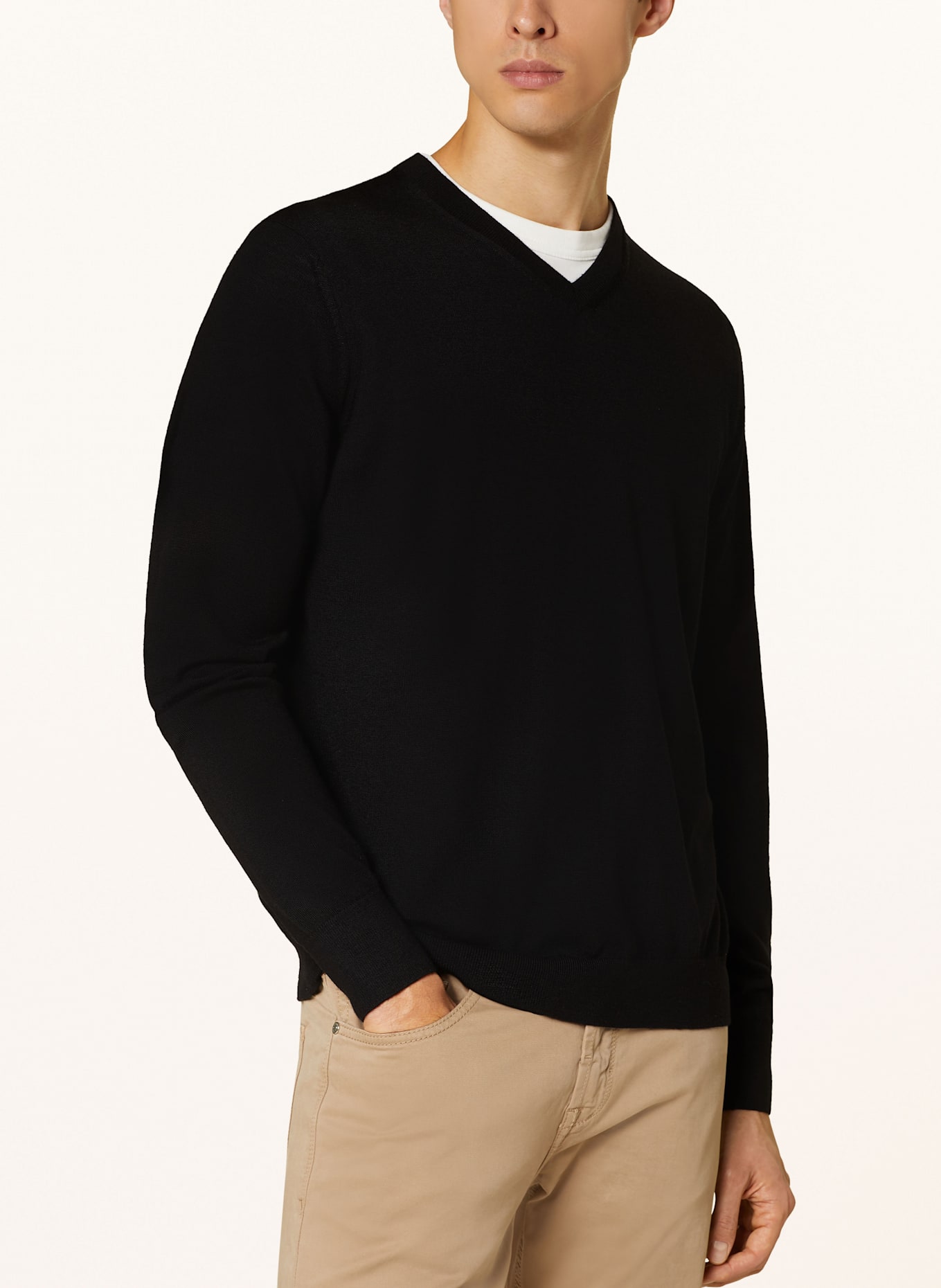 STROKESMAN'S Pullover: SCHWARZ