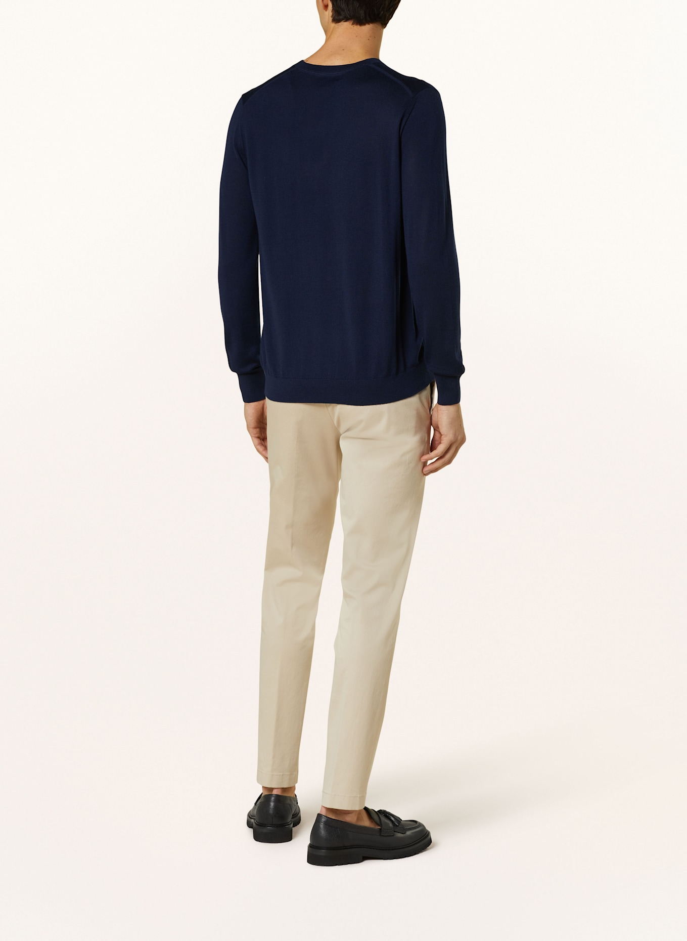 STROKESMAN'S Pullover: DUNKELBLAU