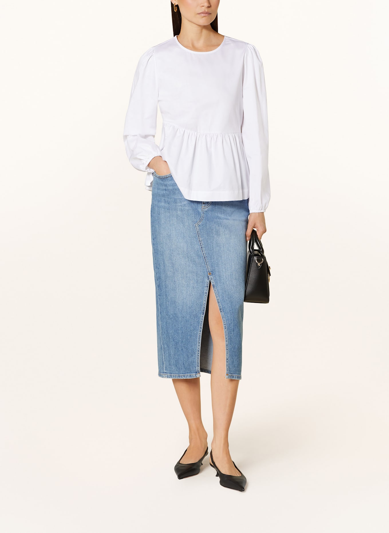 rich&royal Jeansrock, Farbe: 700 DENIM BLUE (Bild 2)