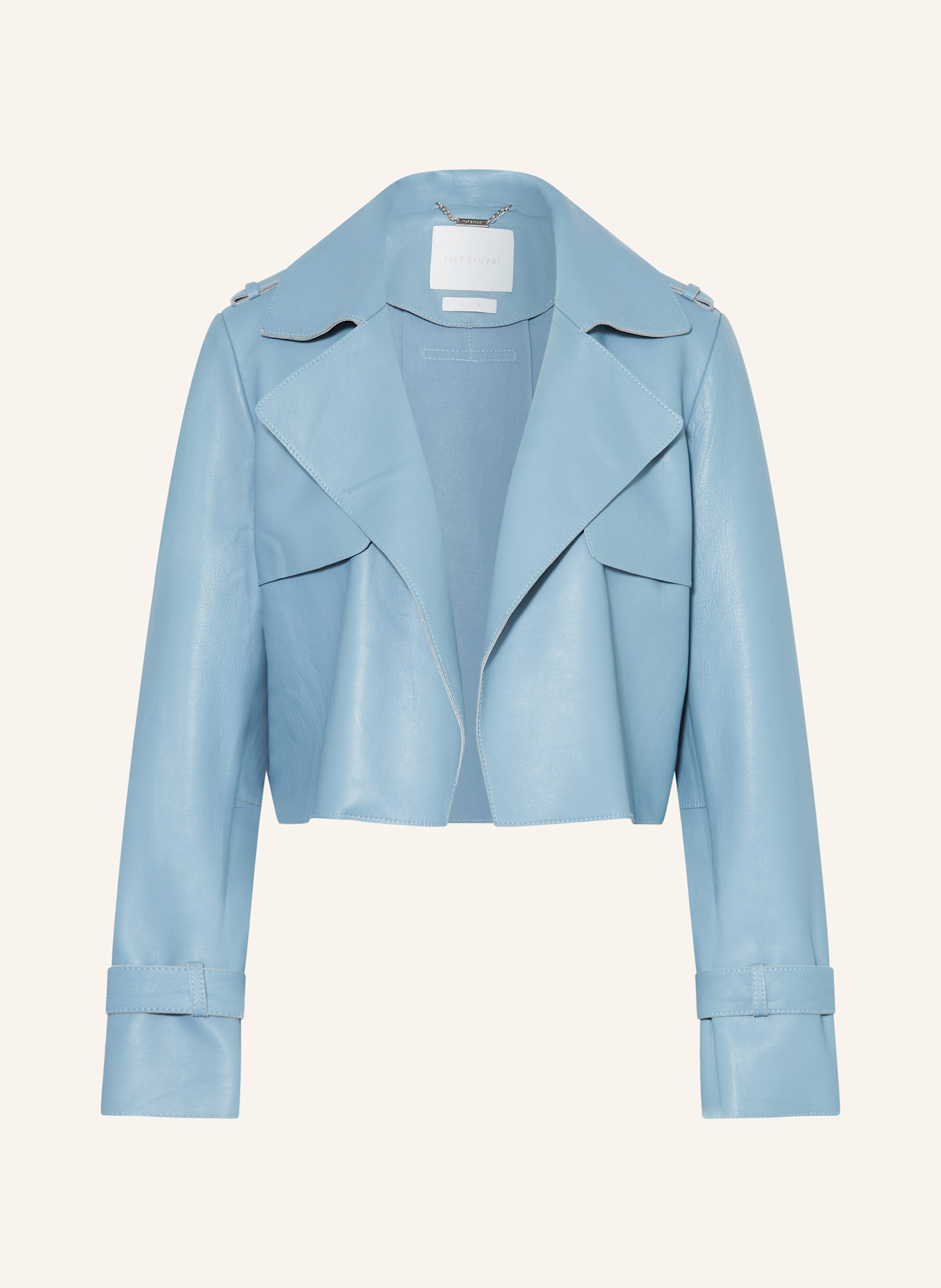 Blouson Rich And Royal Jacke Blau Rich Royal Jacke In Dunkelblau