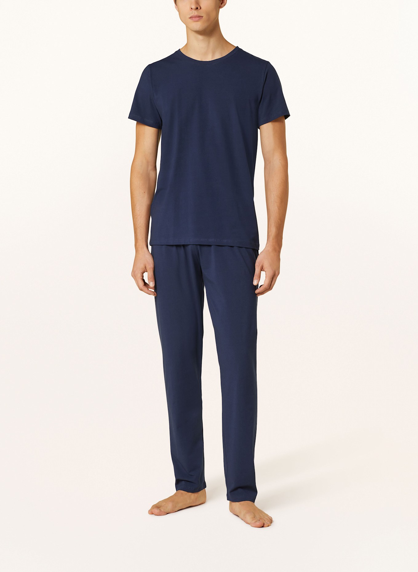 STROKESMAN'S Pyžamové tričko: TMAVĚ MODRÁ