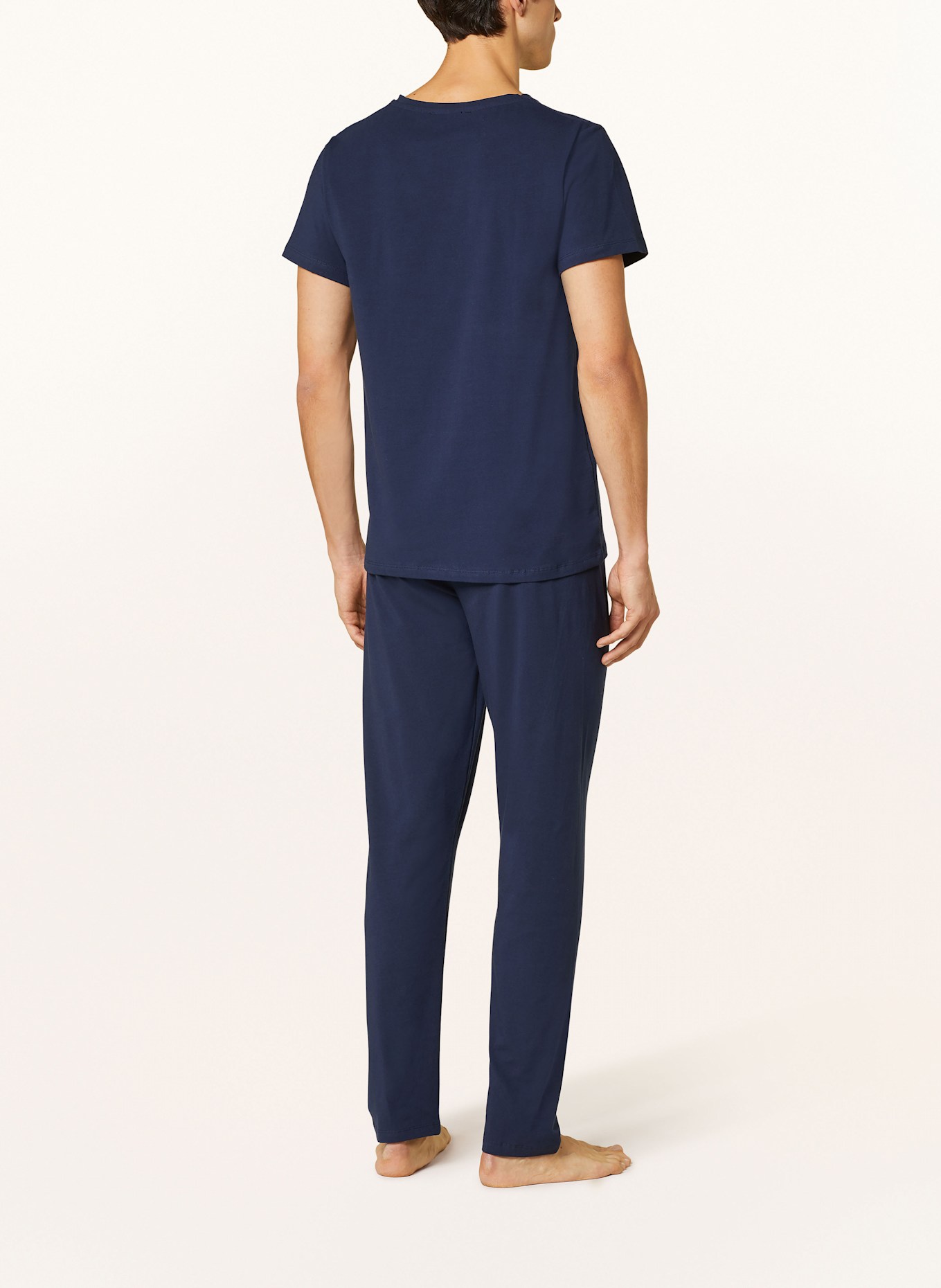 STROKESMAN'S Pyžamové tričko: TMAVĚ MODRÁ