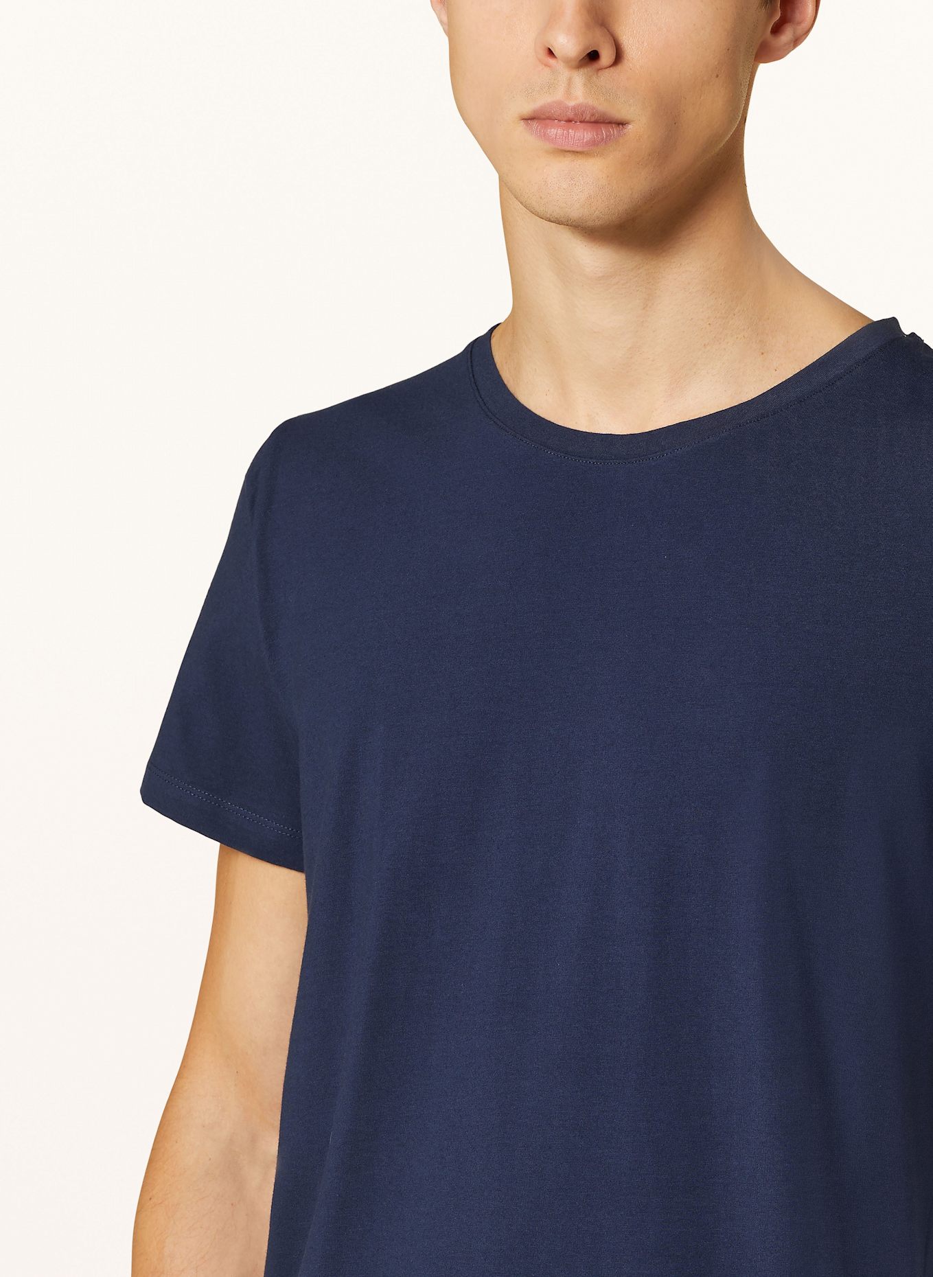 STROKESMAN'S Pyžamové tričko: TMAVĚ MODRÁ