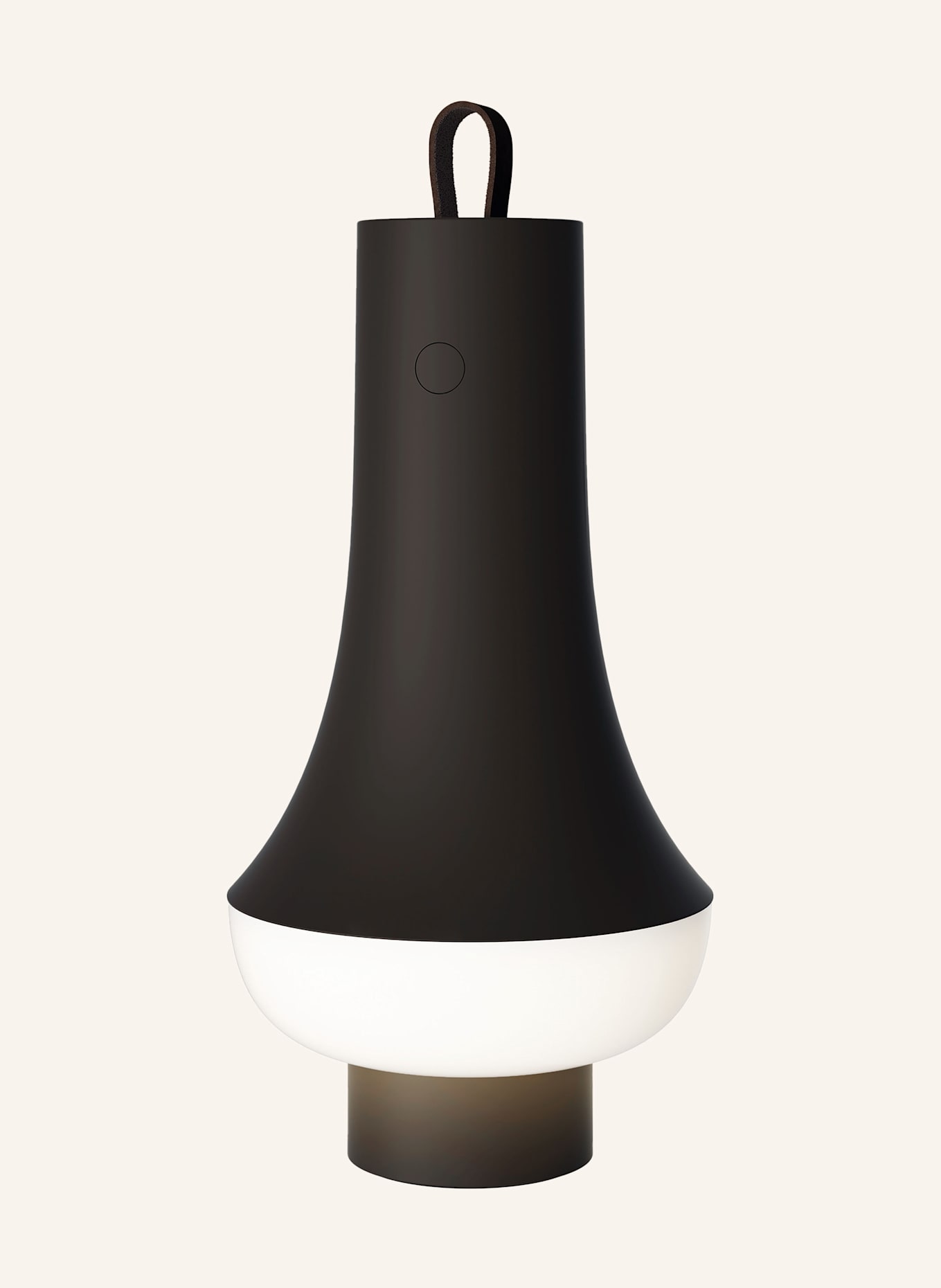 louis poulsen Tischleuchte TOMOSHI PORTABLE, Farbe: DUNKELBRAUN/ WEISS (Bild 2)