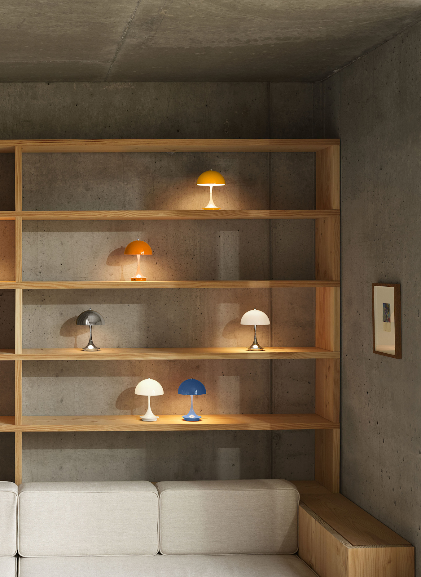 louis poulsen Tischleuchte 160 PORTABLE: GELB