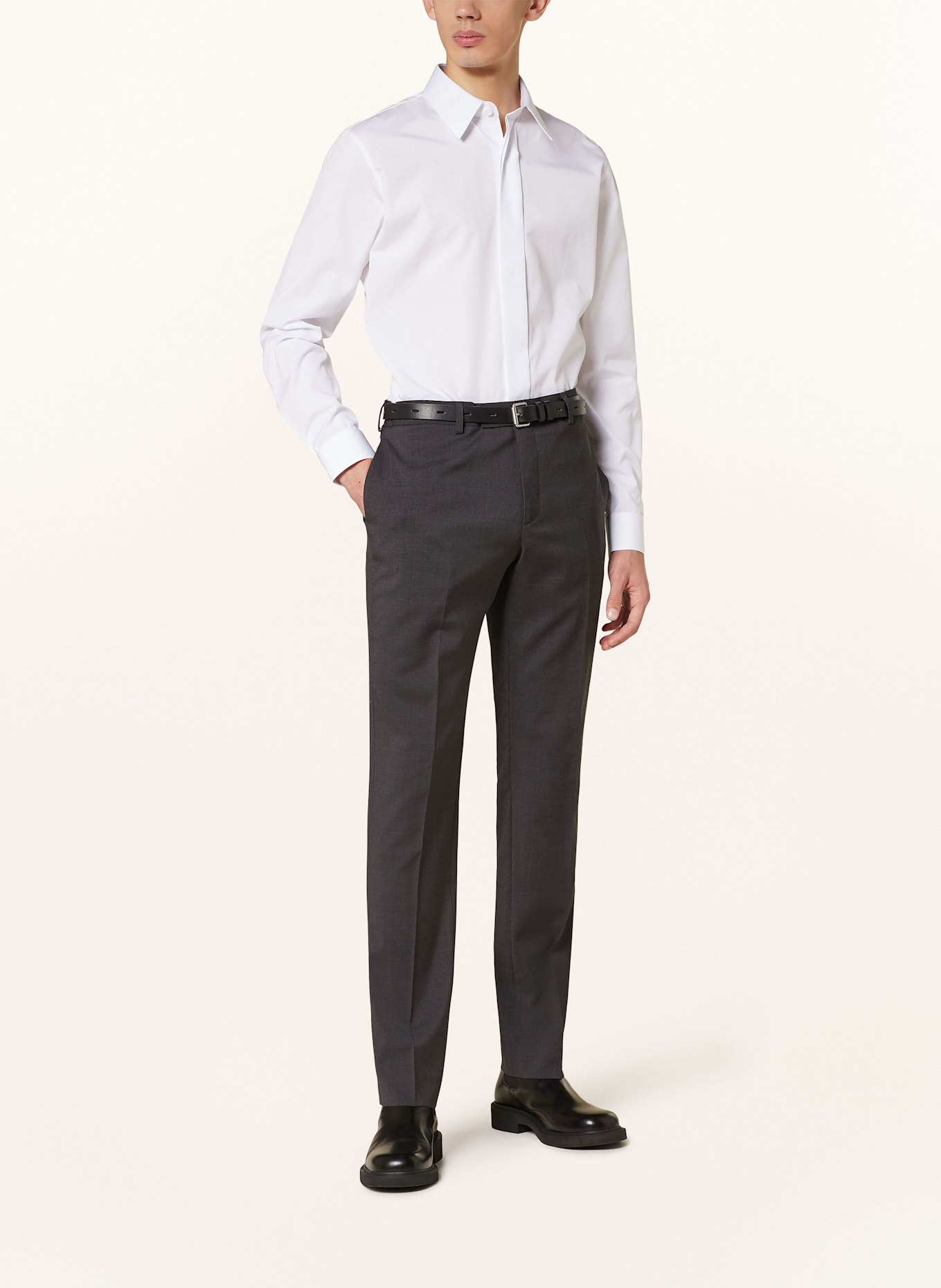 SANDRO Koszula slim fit: BIAŁY