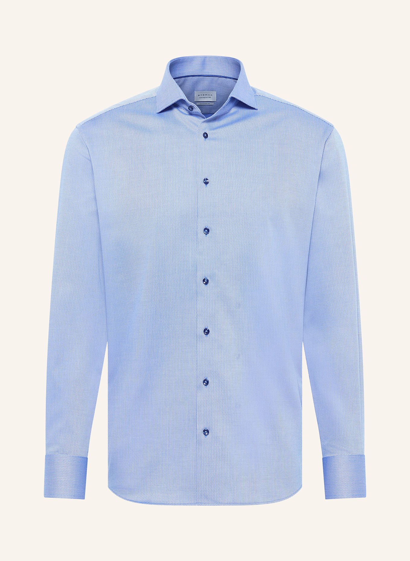 ETERNA Hemd Modern Fit: BLAU