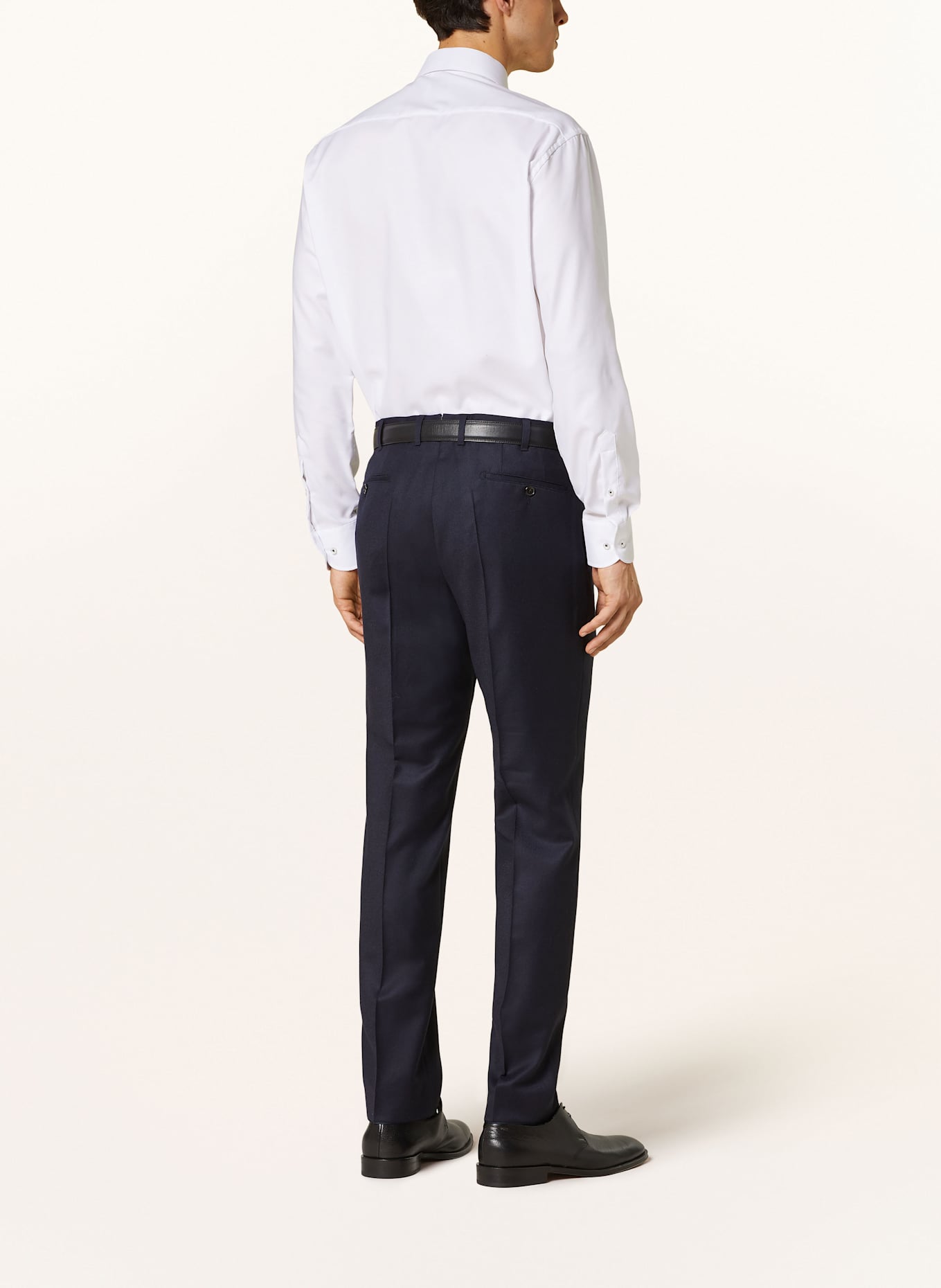 ETERNA Piqué shirt comfort fit: WHITE