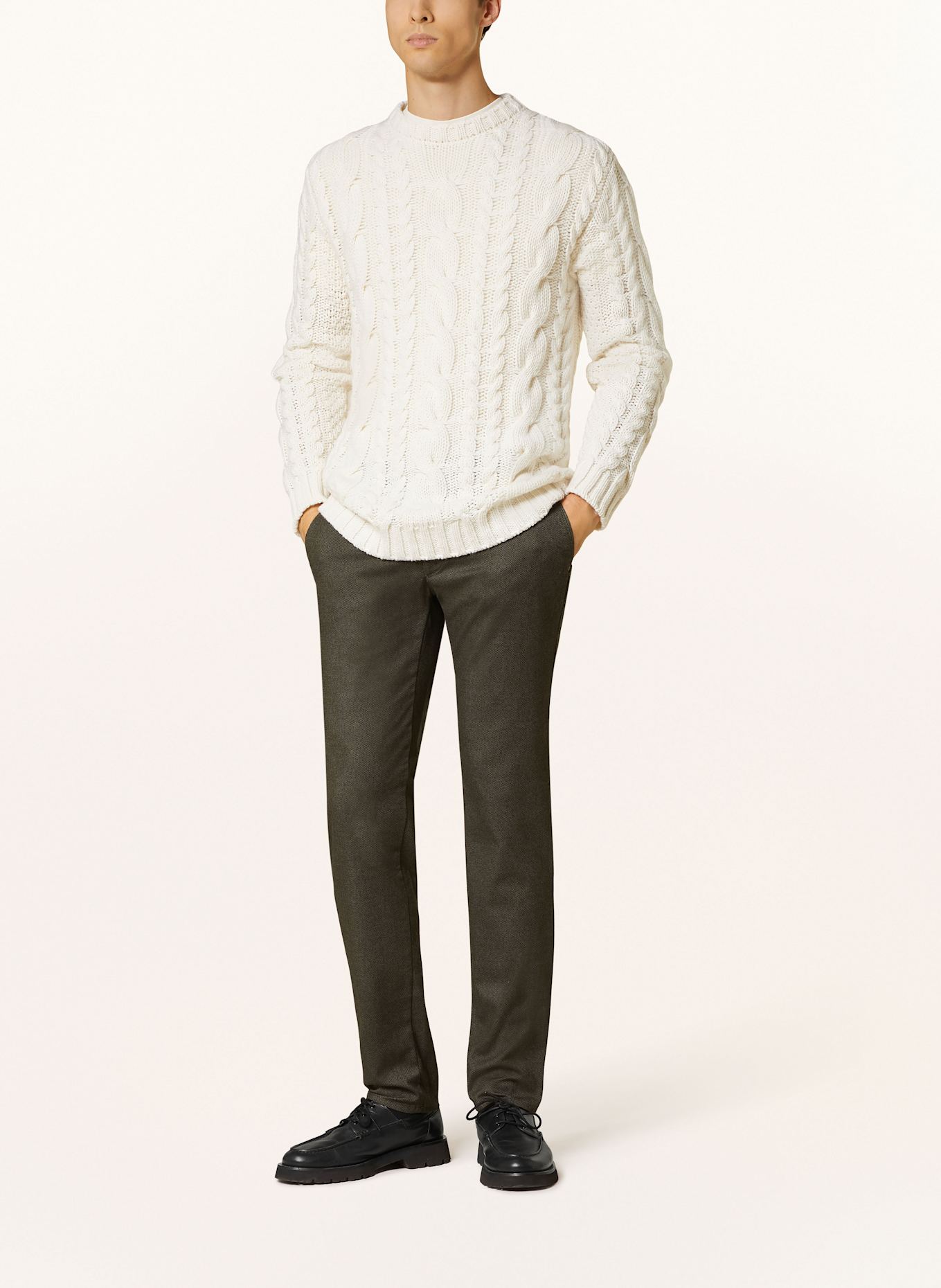 BRAX Chino FABIO Modern Fit, Farbe: DUNKELGRÜN (Bild 2)