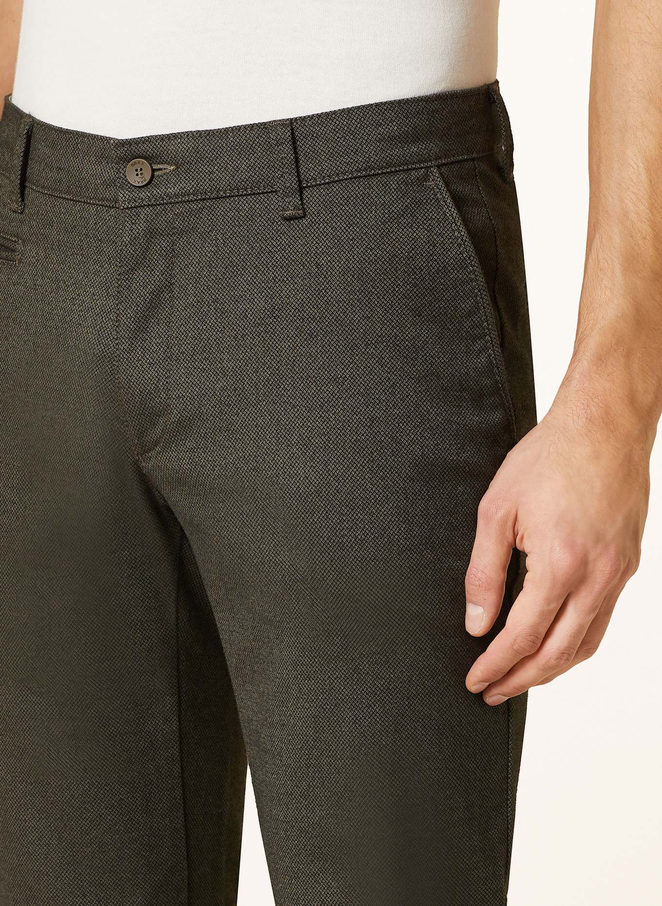 BRAX Chino FABIO Modern Fit, Farbe: DUNKELGRÜN (Bild 5)