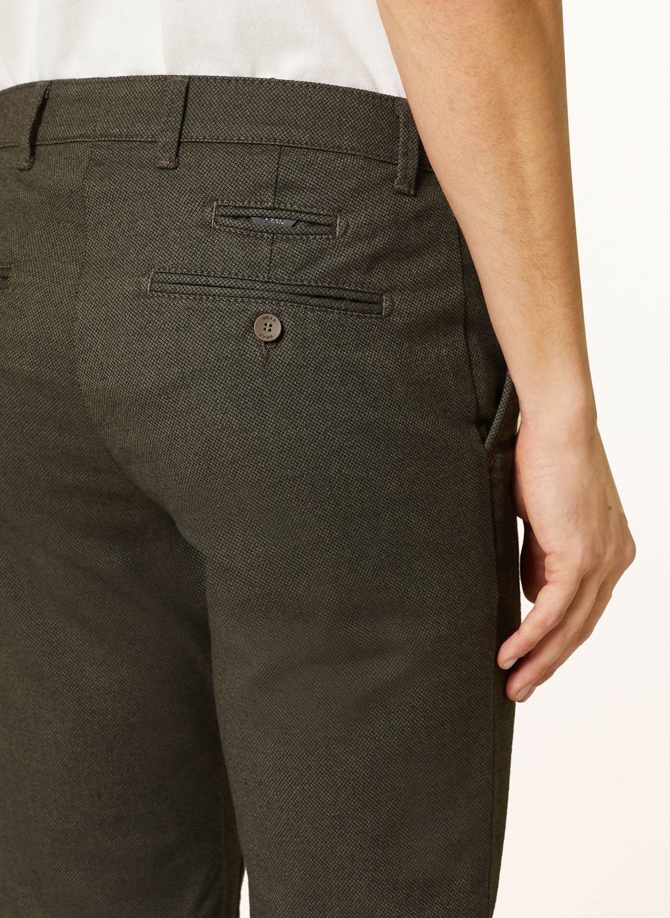 BRAX Chino FABIO Modern Fit, Farbe: DUNKELGRÜN (Bild 6)