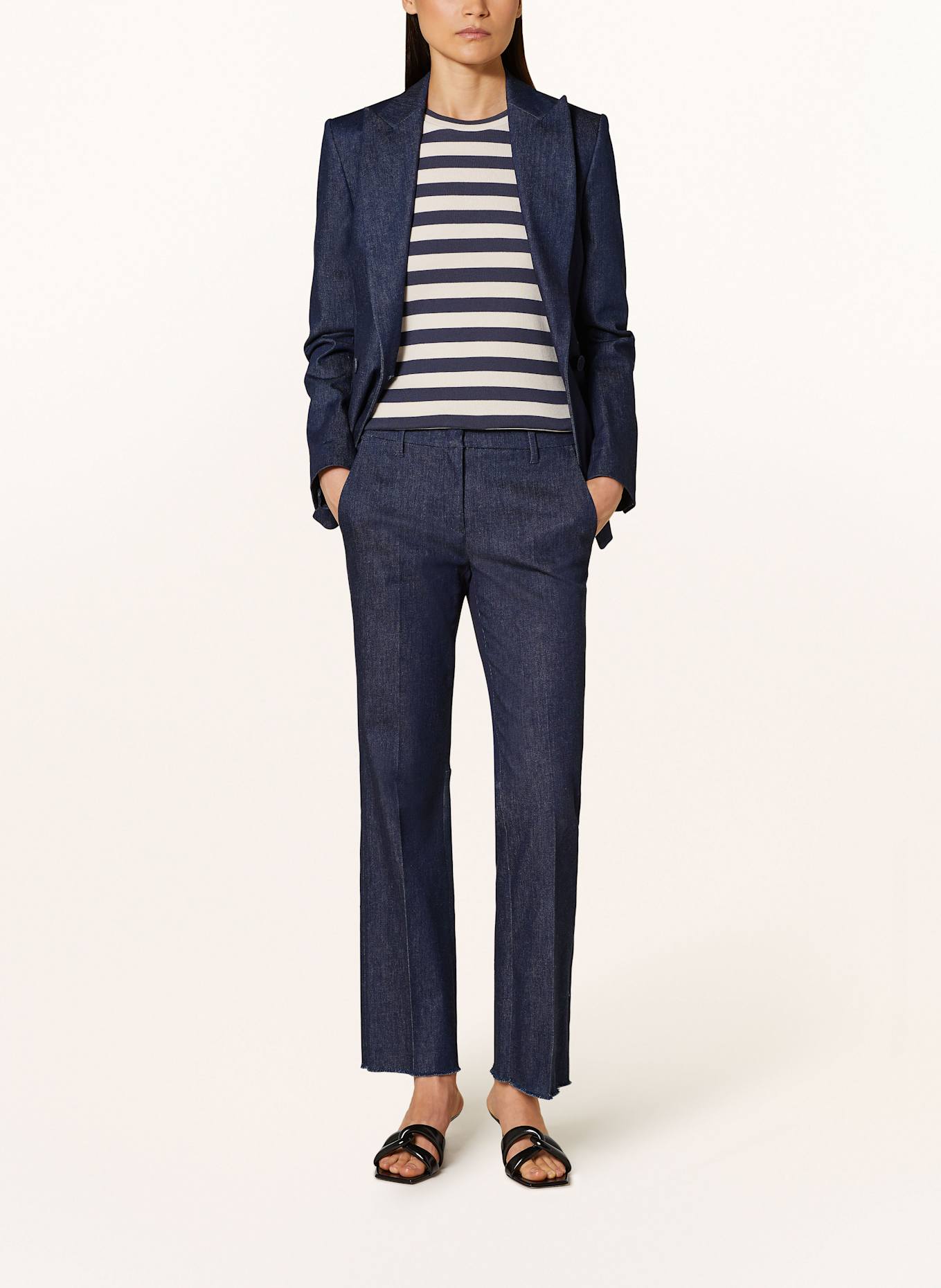 LUISA CERANO Trousers: 285 jeans blue