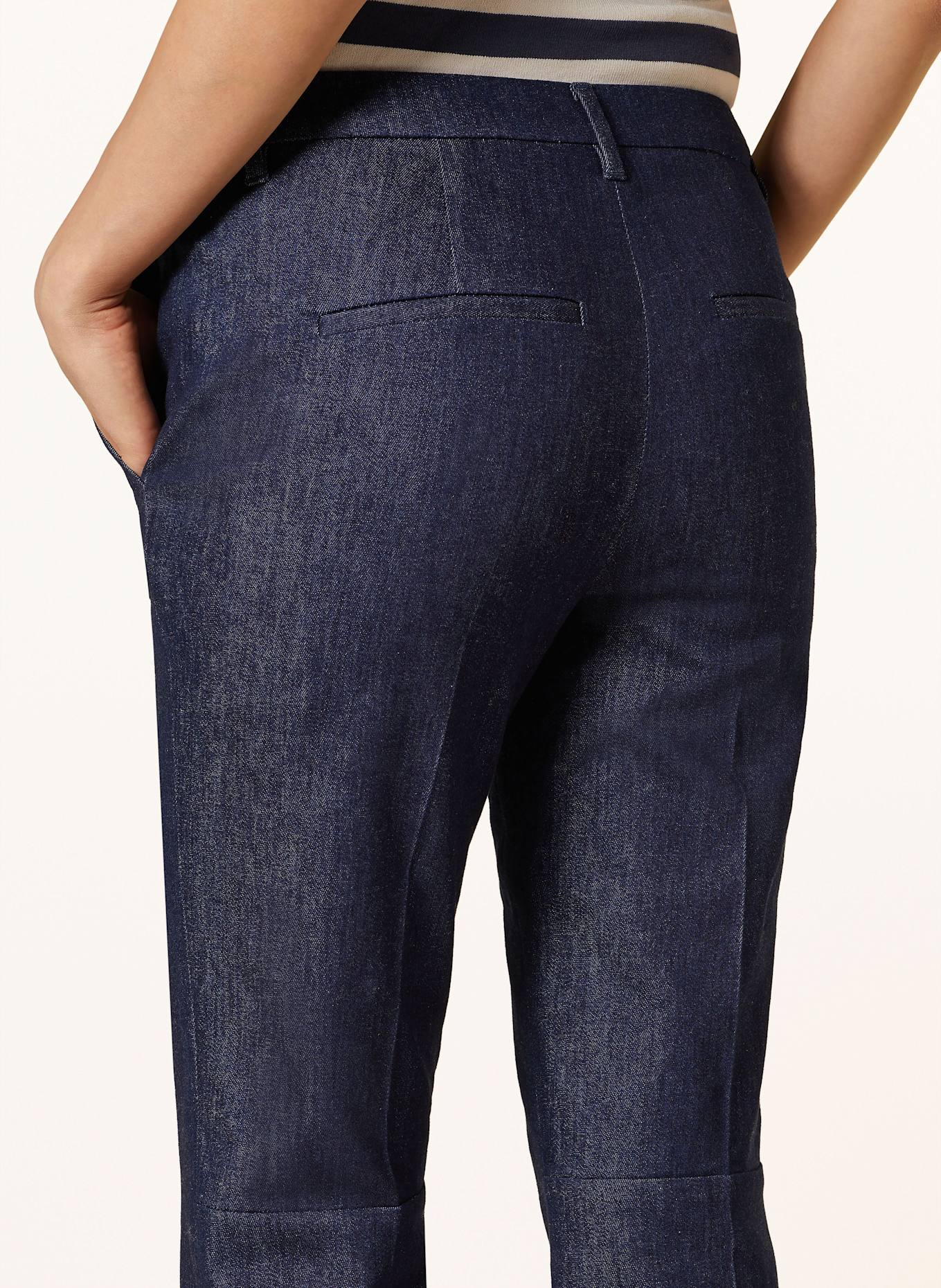 LUISA CERANO Trousers: 285 jeans blue