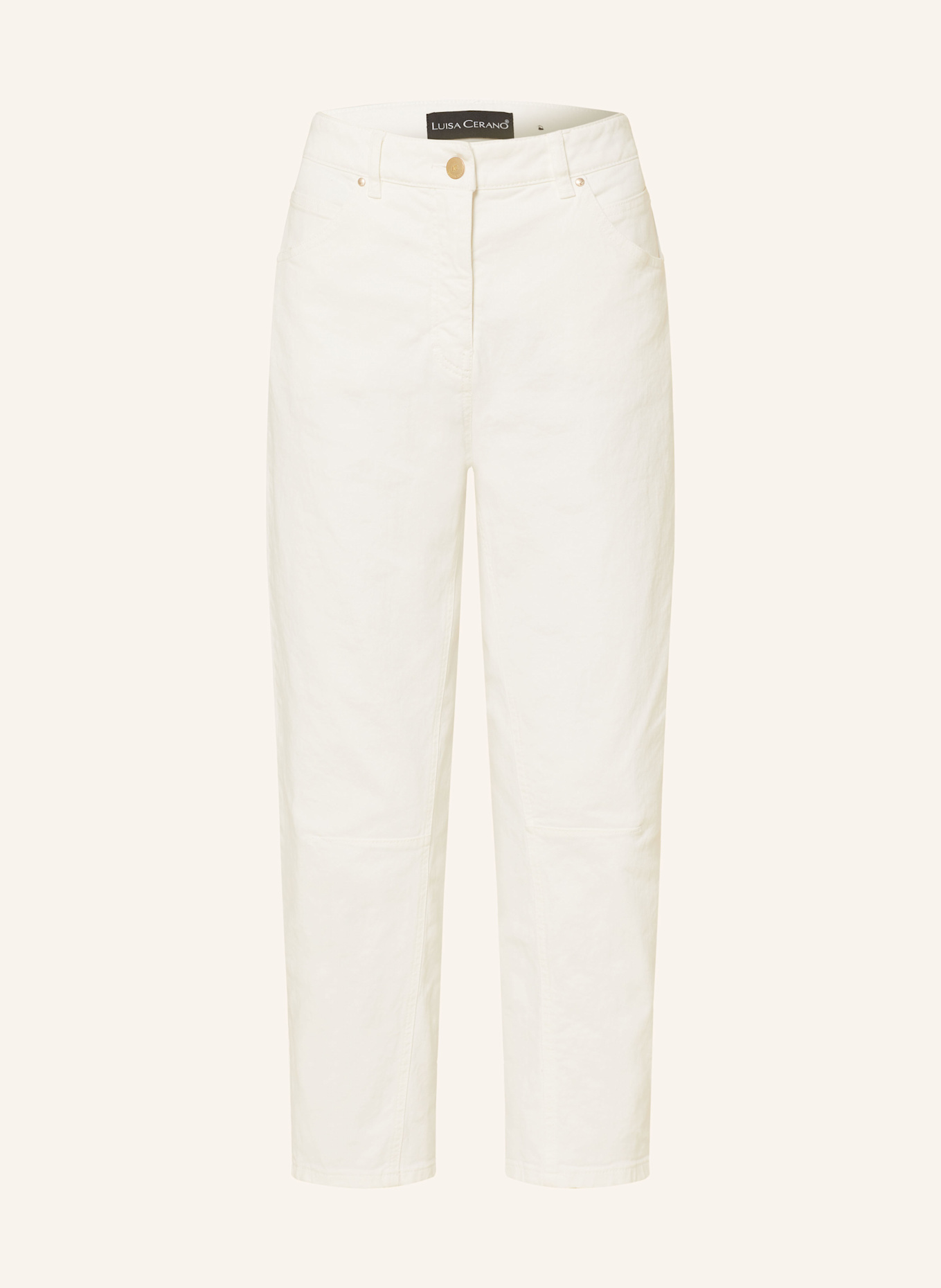 LUISA CERANO 7/8-Jeans: WEISS