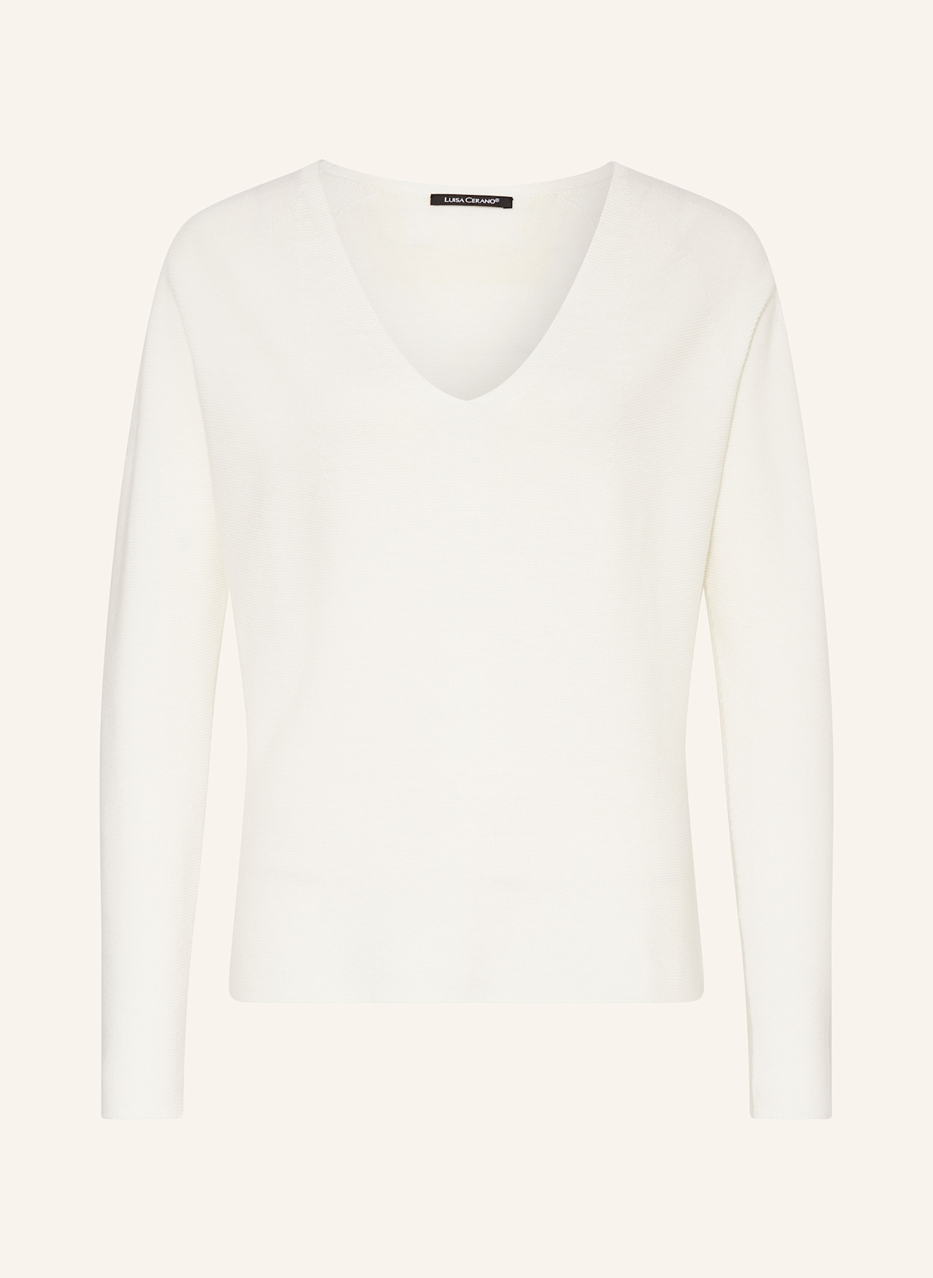 LUISA CERANO Pullover: WEISS