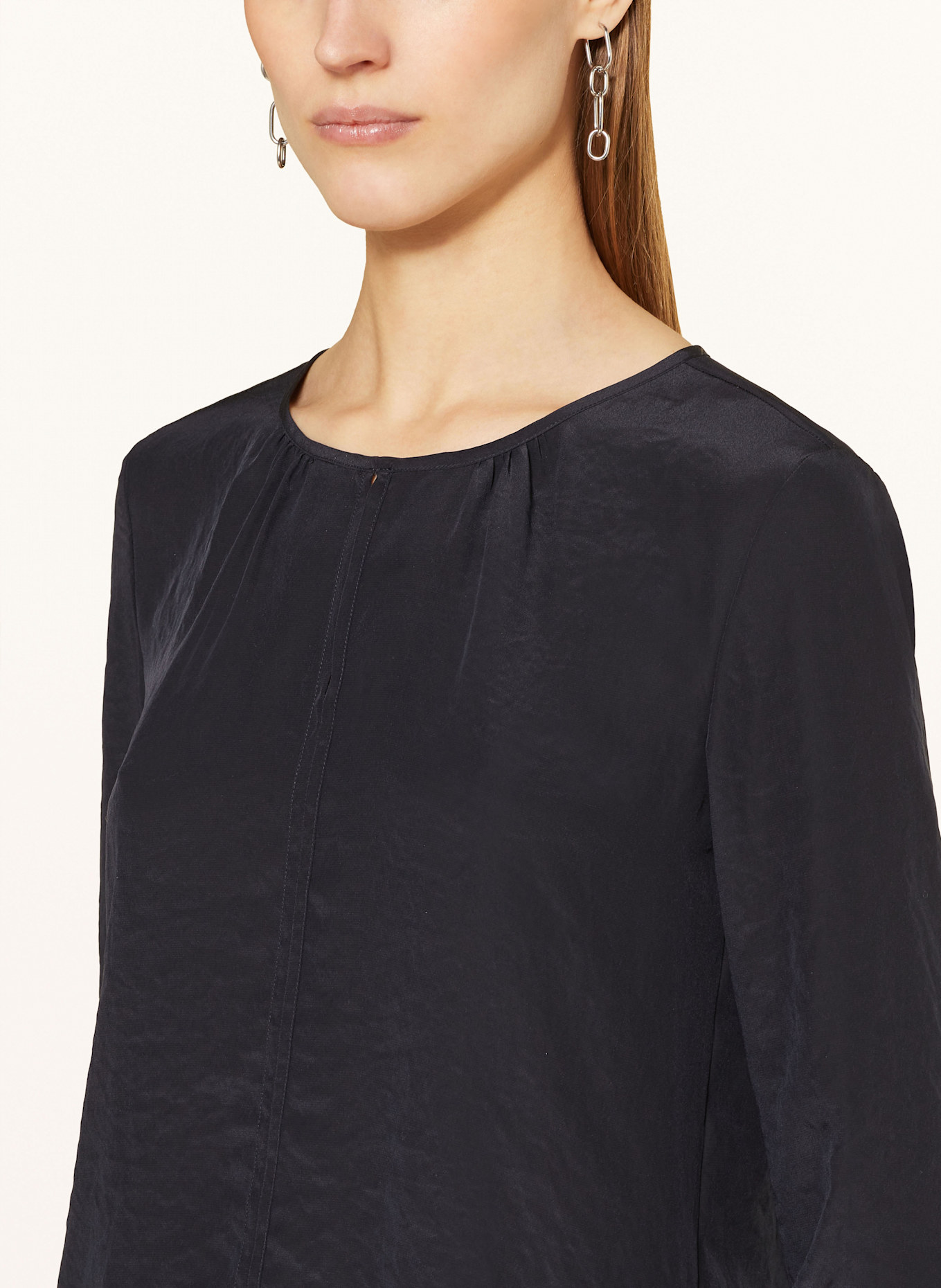 LUISA CERANO Blusenshirt: DUNKELBLAU
