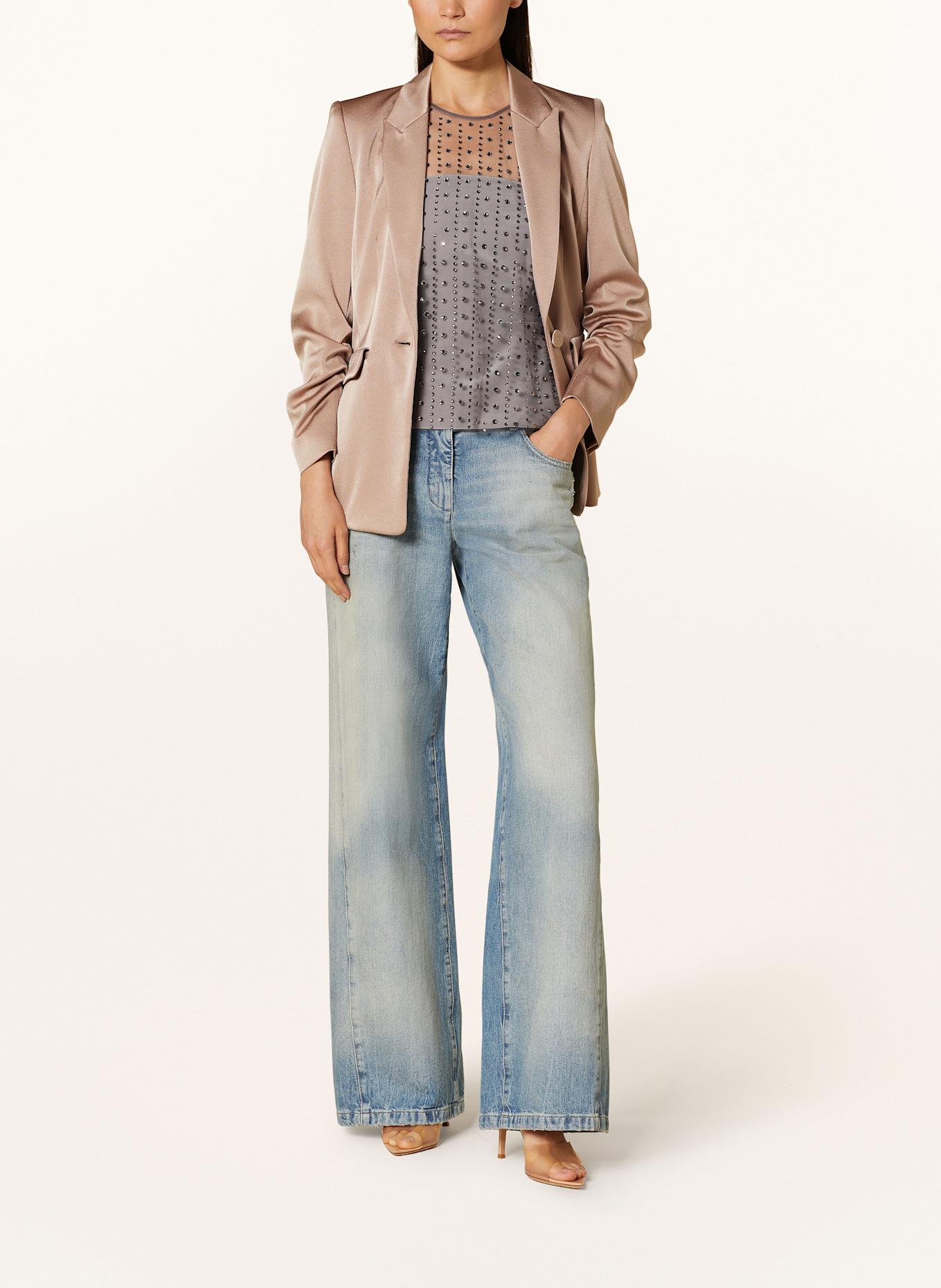 LUISA CERANO Straight Jeans: 234 blue