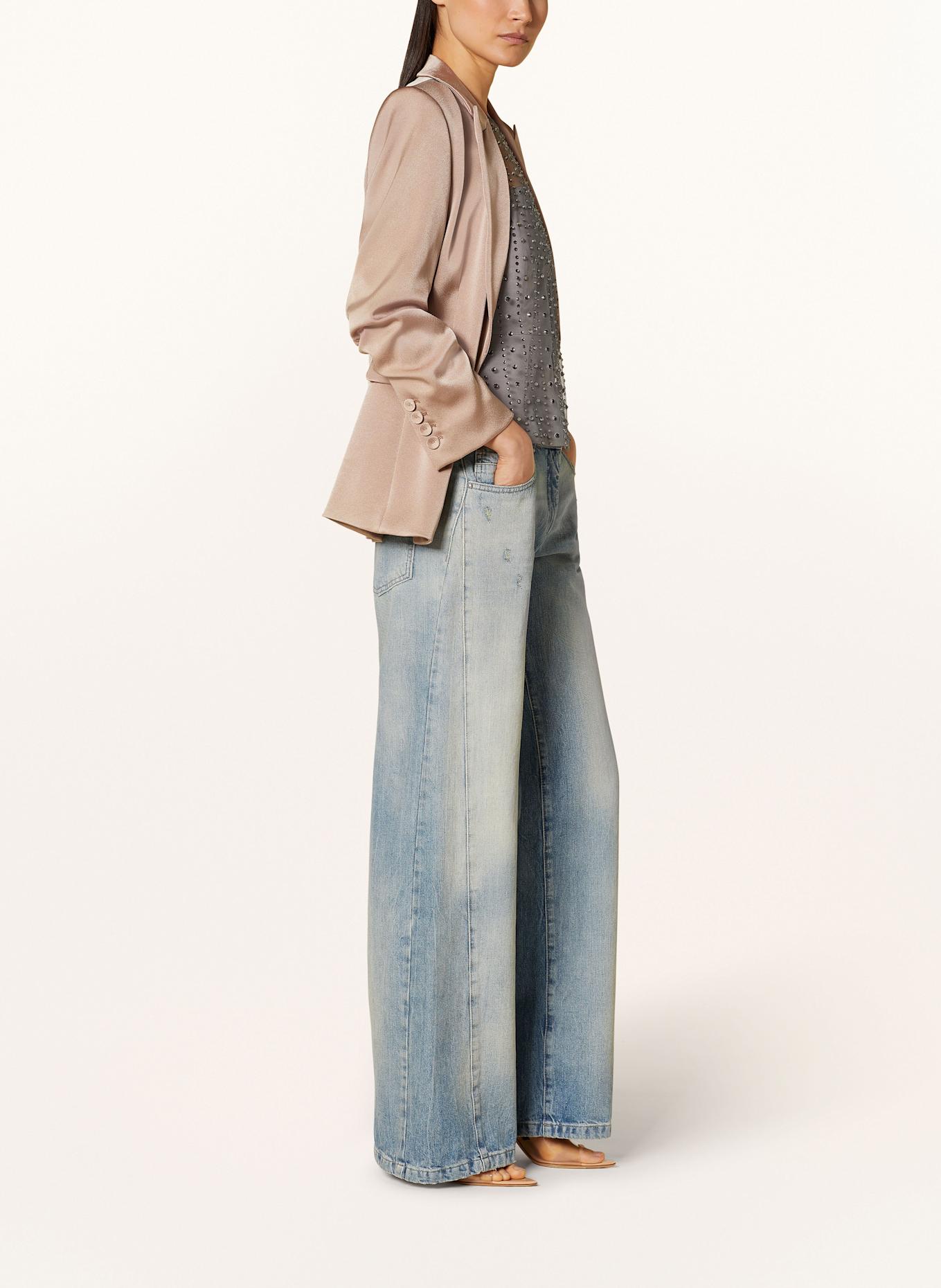 LUISA CERANO Straight Jeans: 234 blue