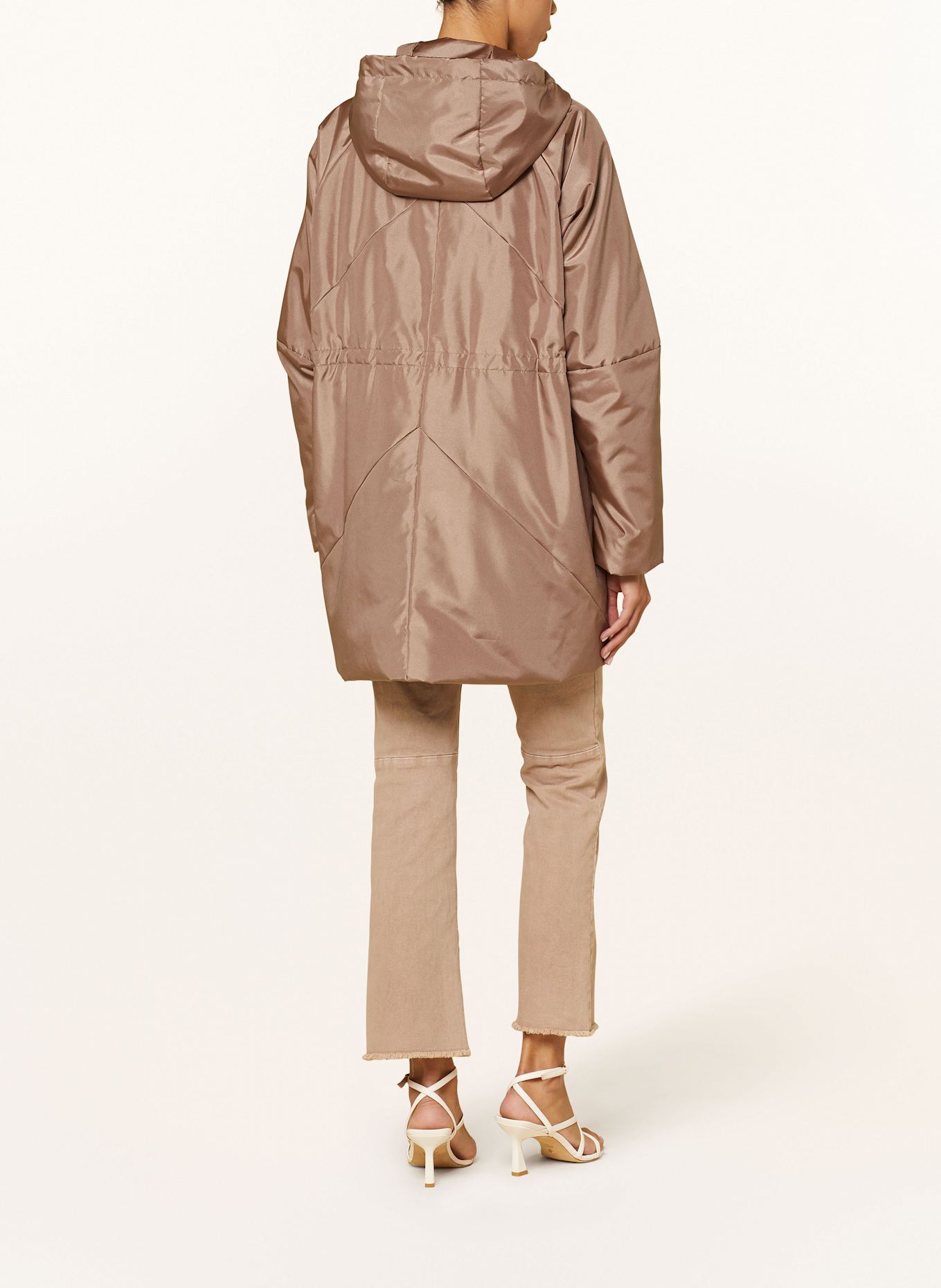 LUISA CERANO Parka: HELLBRAUN