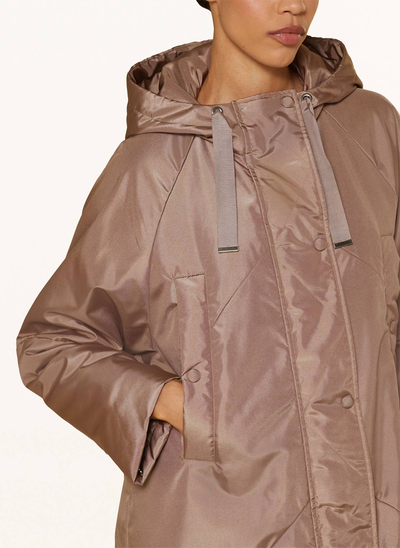 LUISA CERANO Parka: HELLBRAUN