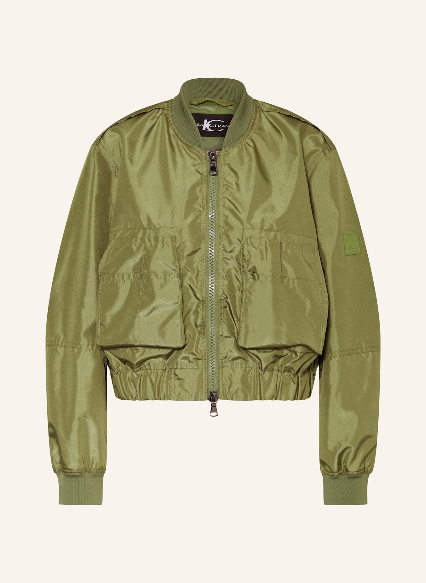 LUISA CERANO Blouson court: VERT