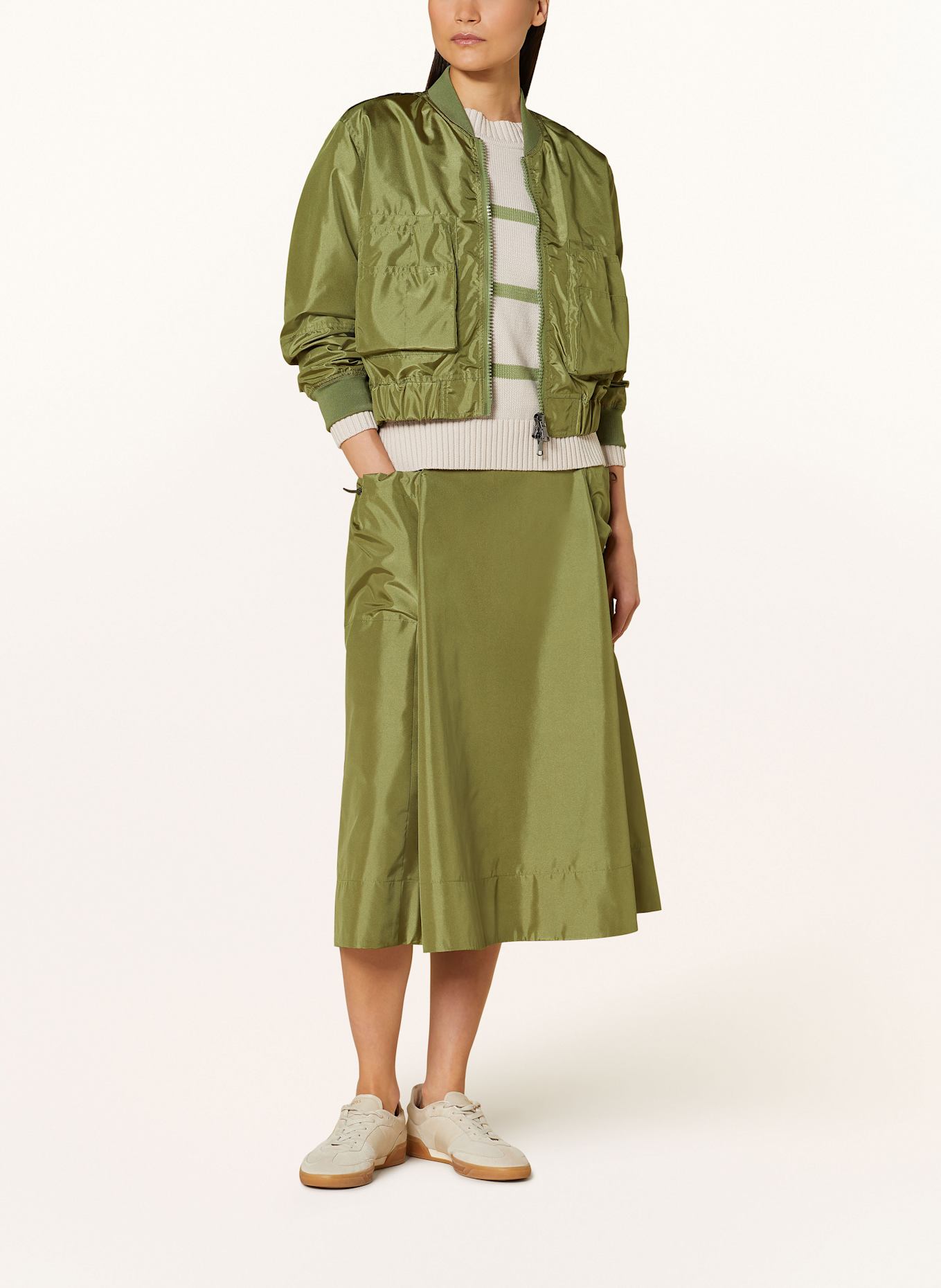 LUISA CERANO Blouson court: VERT