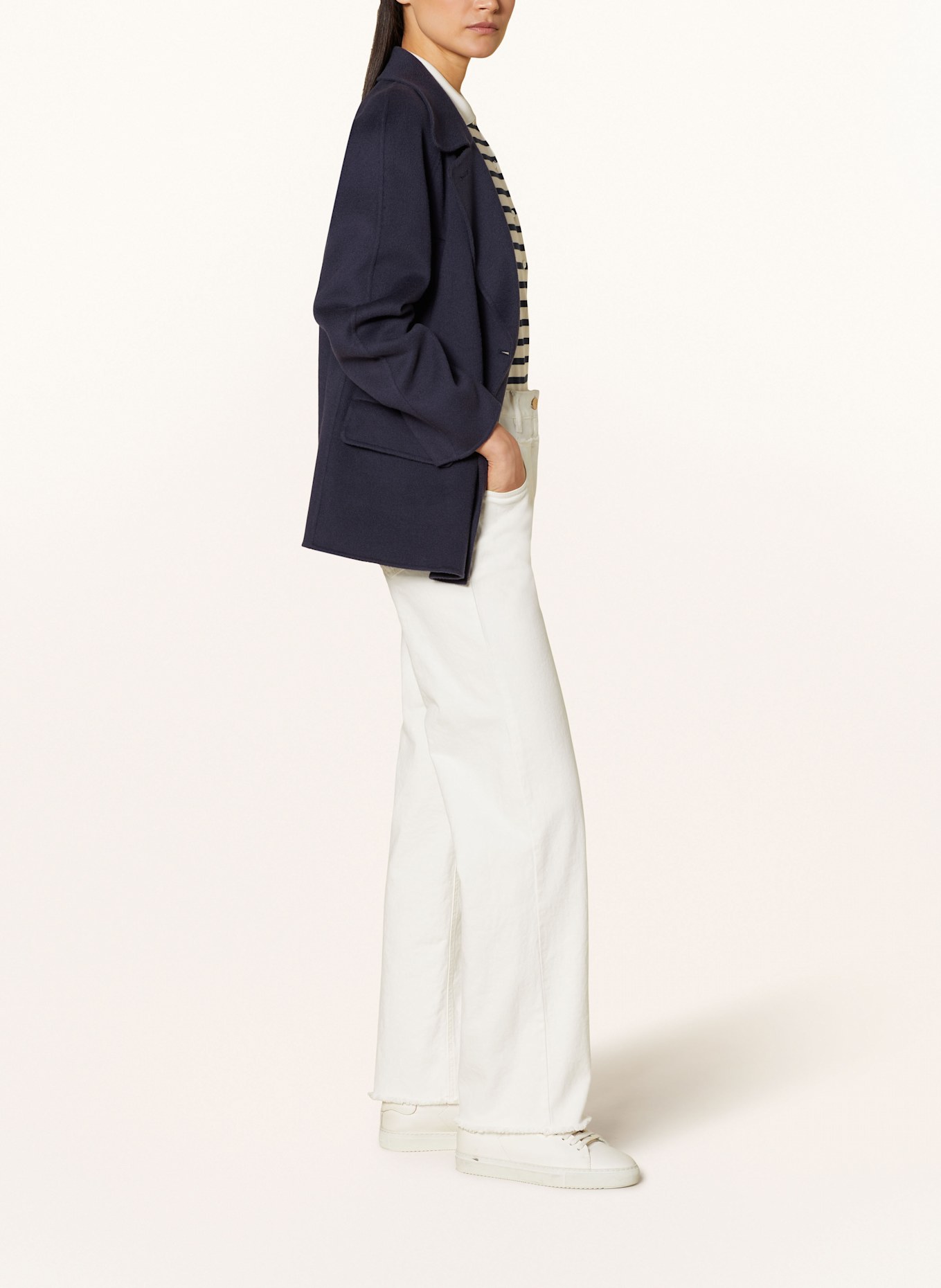 LUISA CERANO Straight Jeans: WEISS