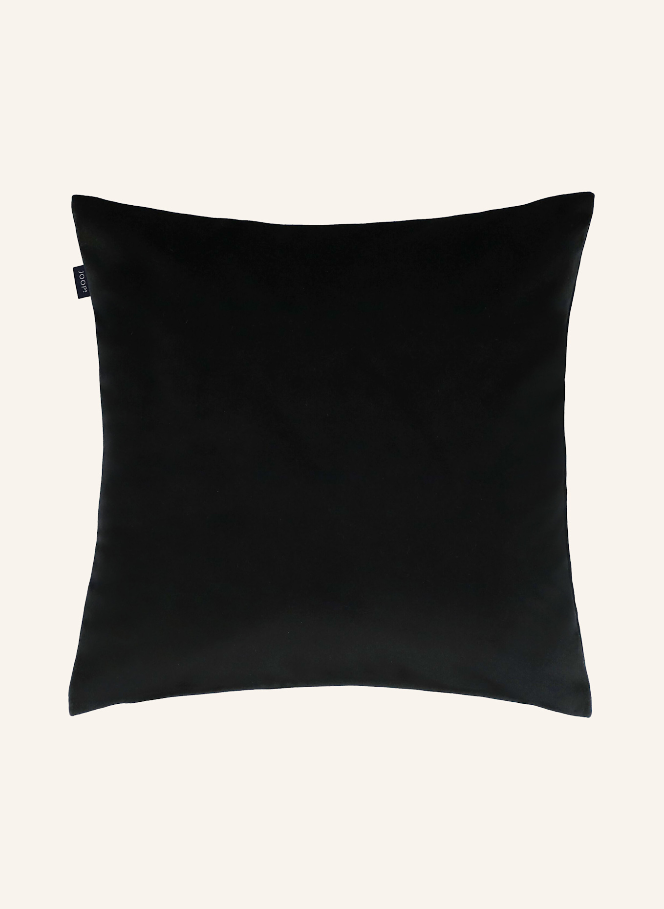 JOOP! Dekokissenhülle J!GRAPHIC aus Samt: DUNKELORANGE / SCHWARZ