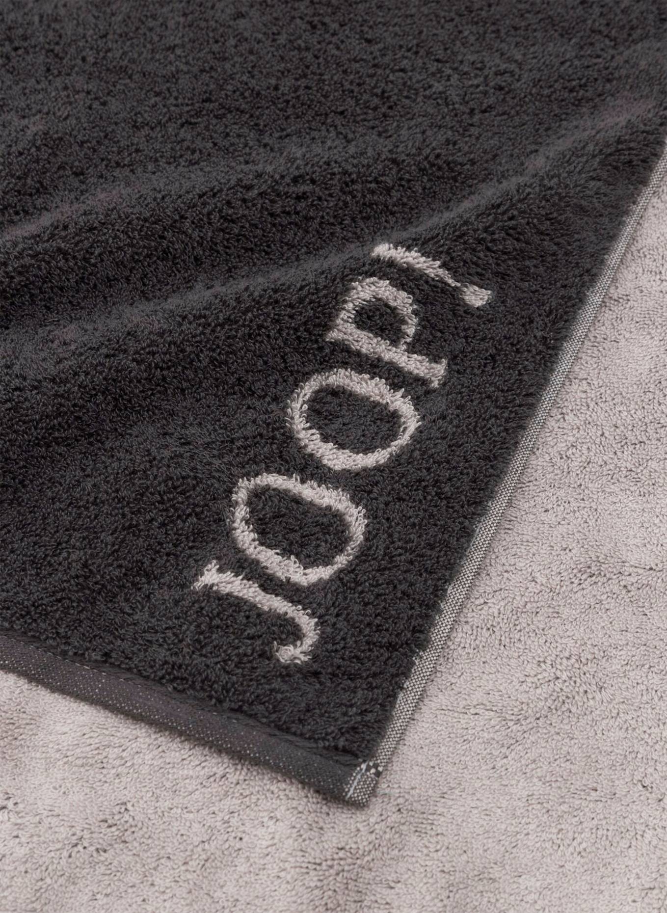 JOOP! Handtuch JOOP! DEVIDED: DUNKELGRAU / CREME