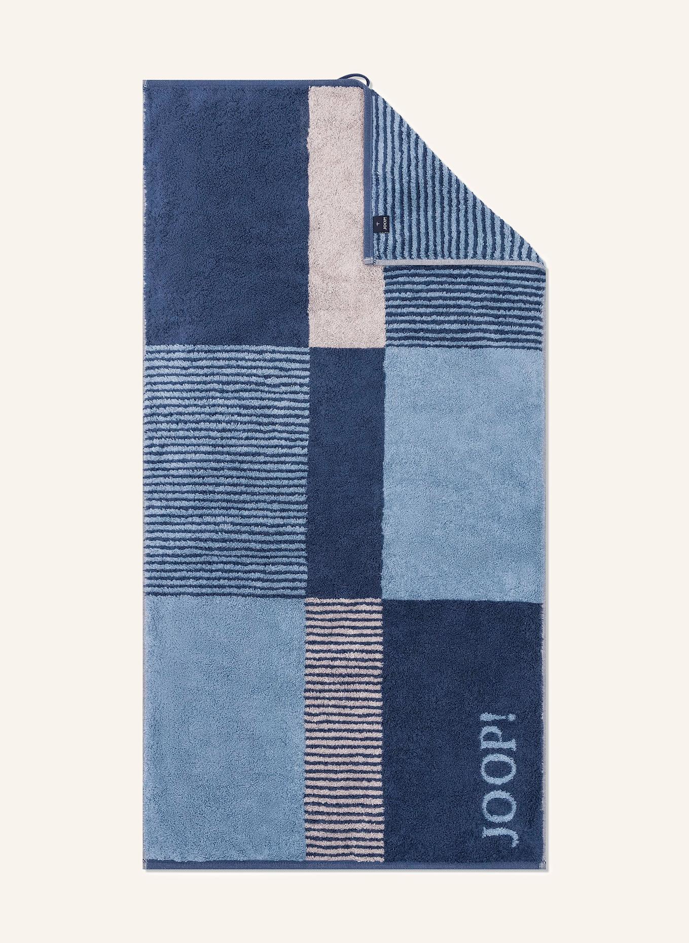 JOOP! Duschtuch JOOP! DEVIDED: DUNKELBLAU / HELLBLAU