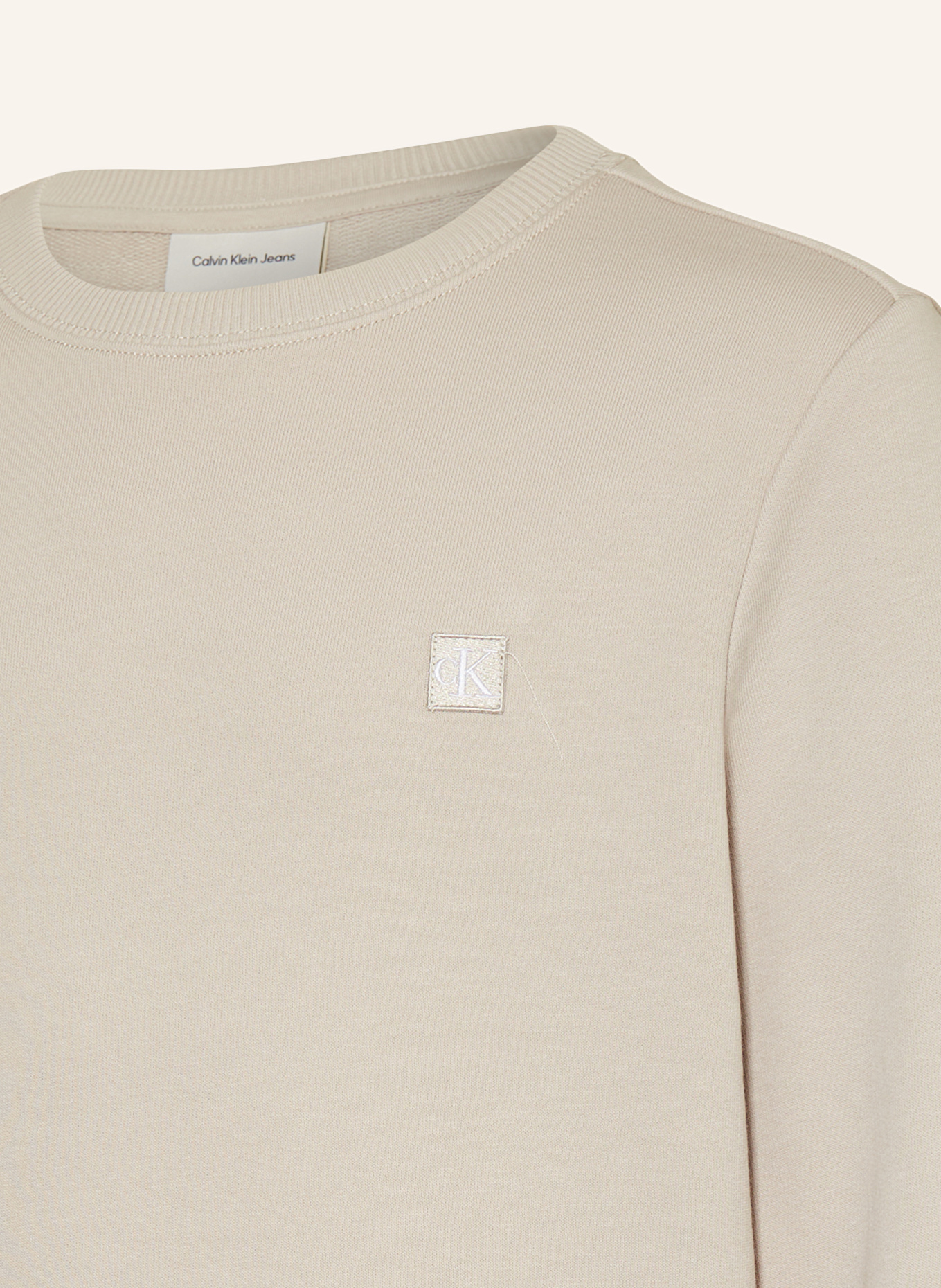 Calvin Klein Bluza nierozpinana: JASNOCZARY