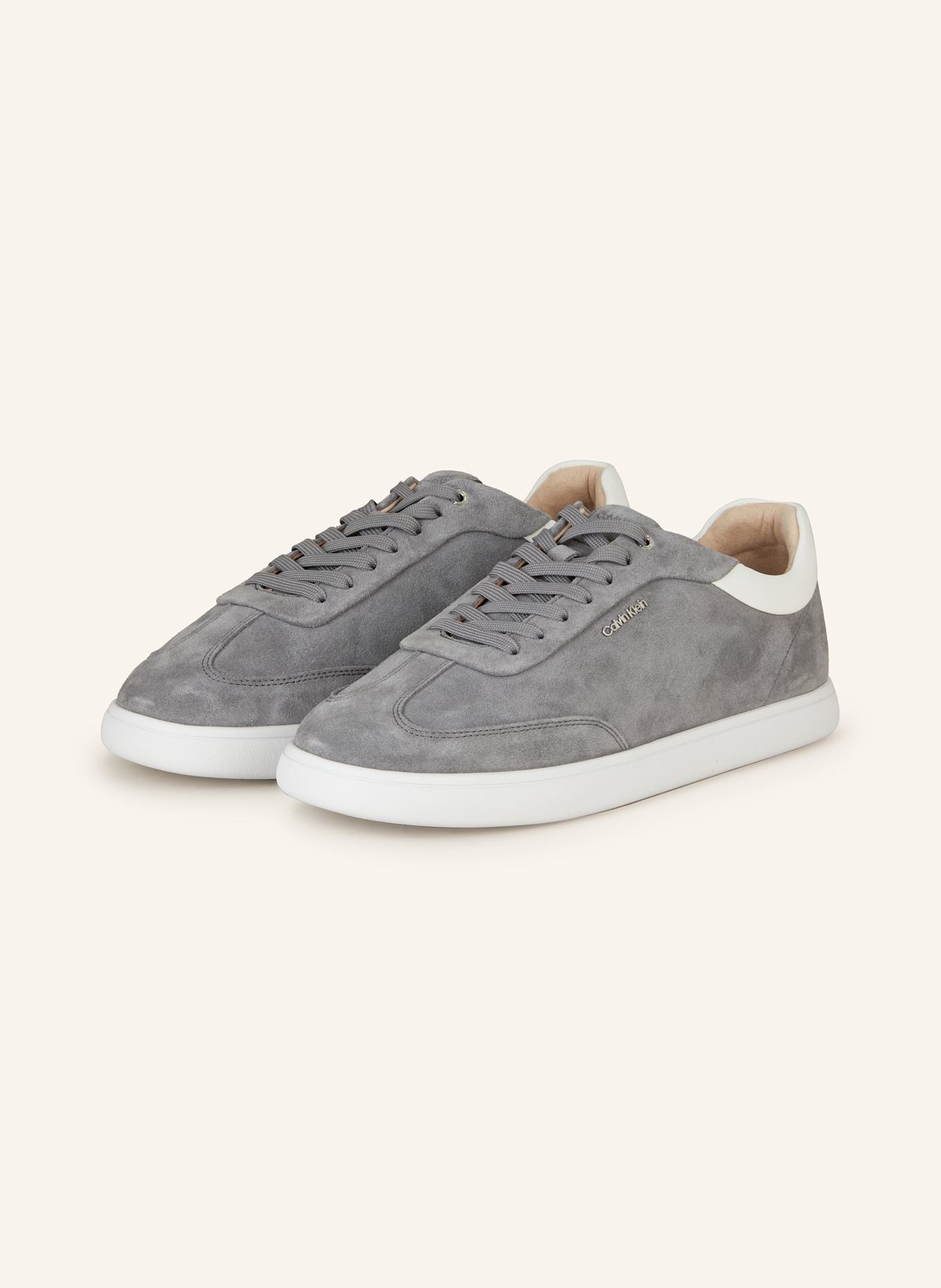 Grey calvin klein shoes clearance