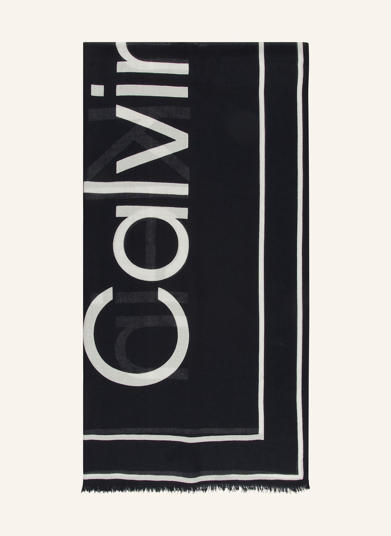 Calvin Klein Tuch: SCHWARZ / WEISS