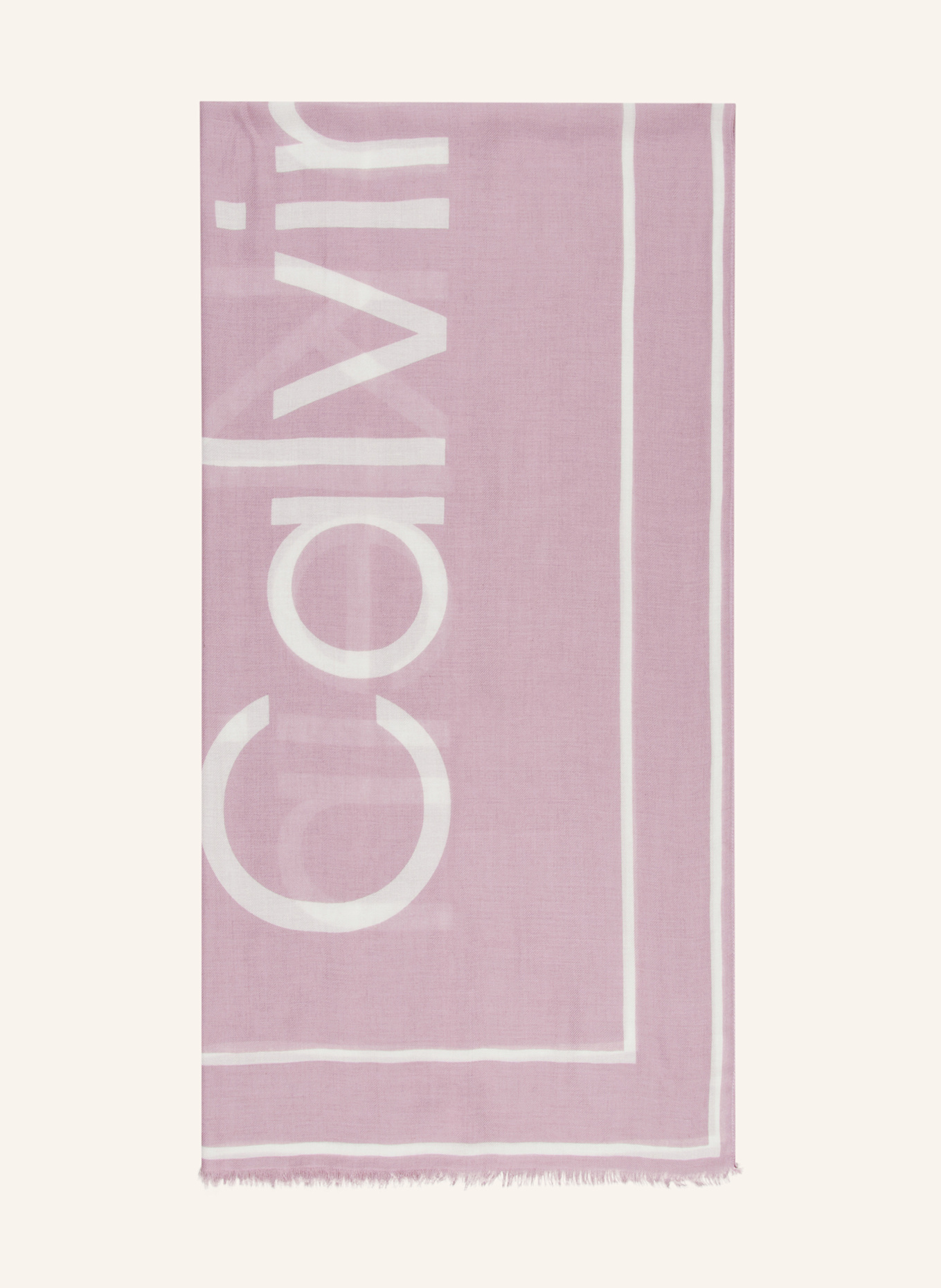 Calvin Klein Tuch: ROSÉ / WEISS