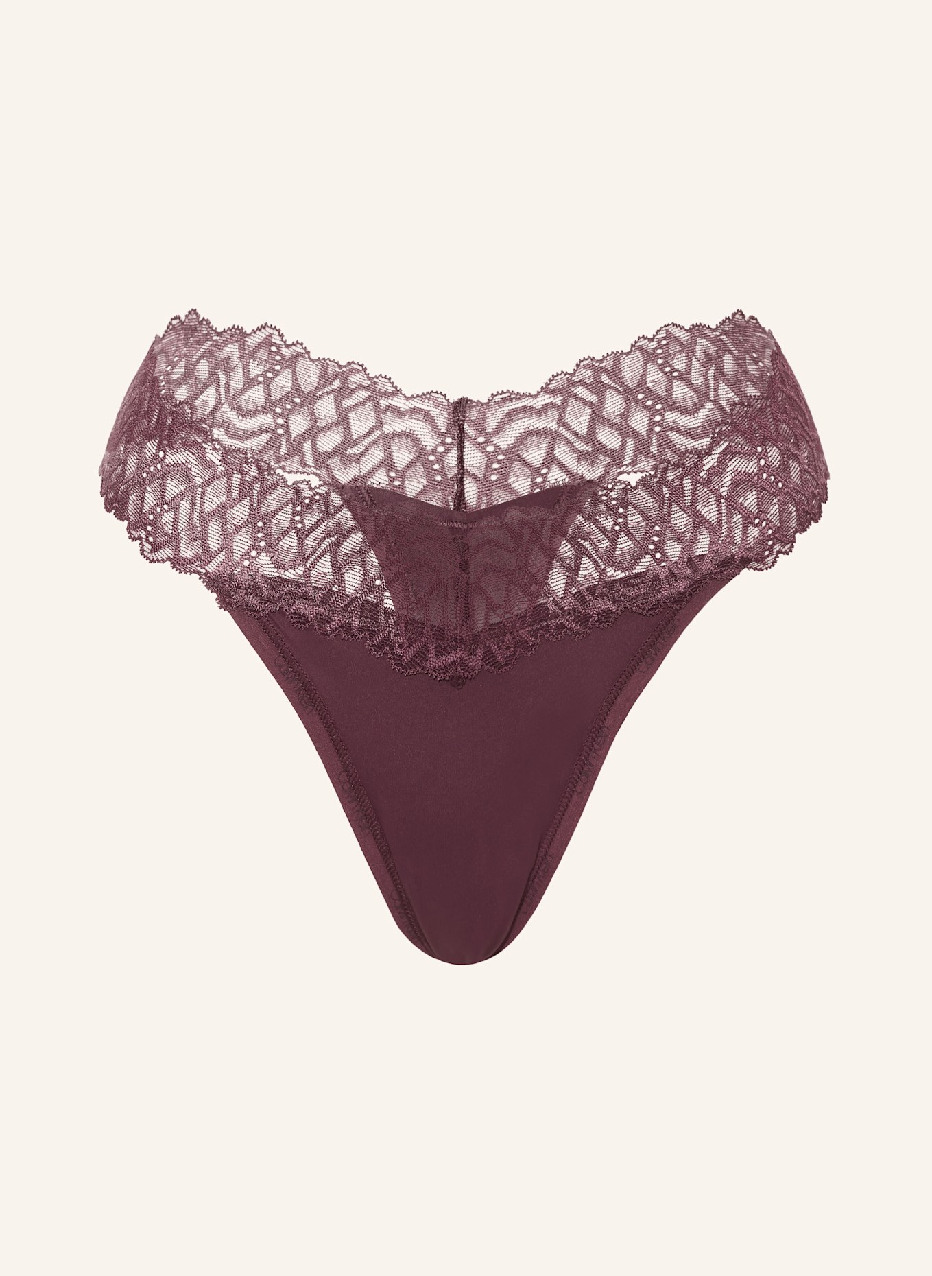 Calvin Klein String CK ATTRACTION: DARK RED