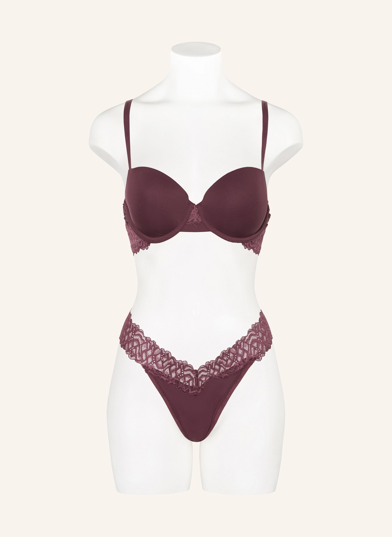 Calvin Klein String CK ATTRACTION: DARK RED