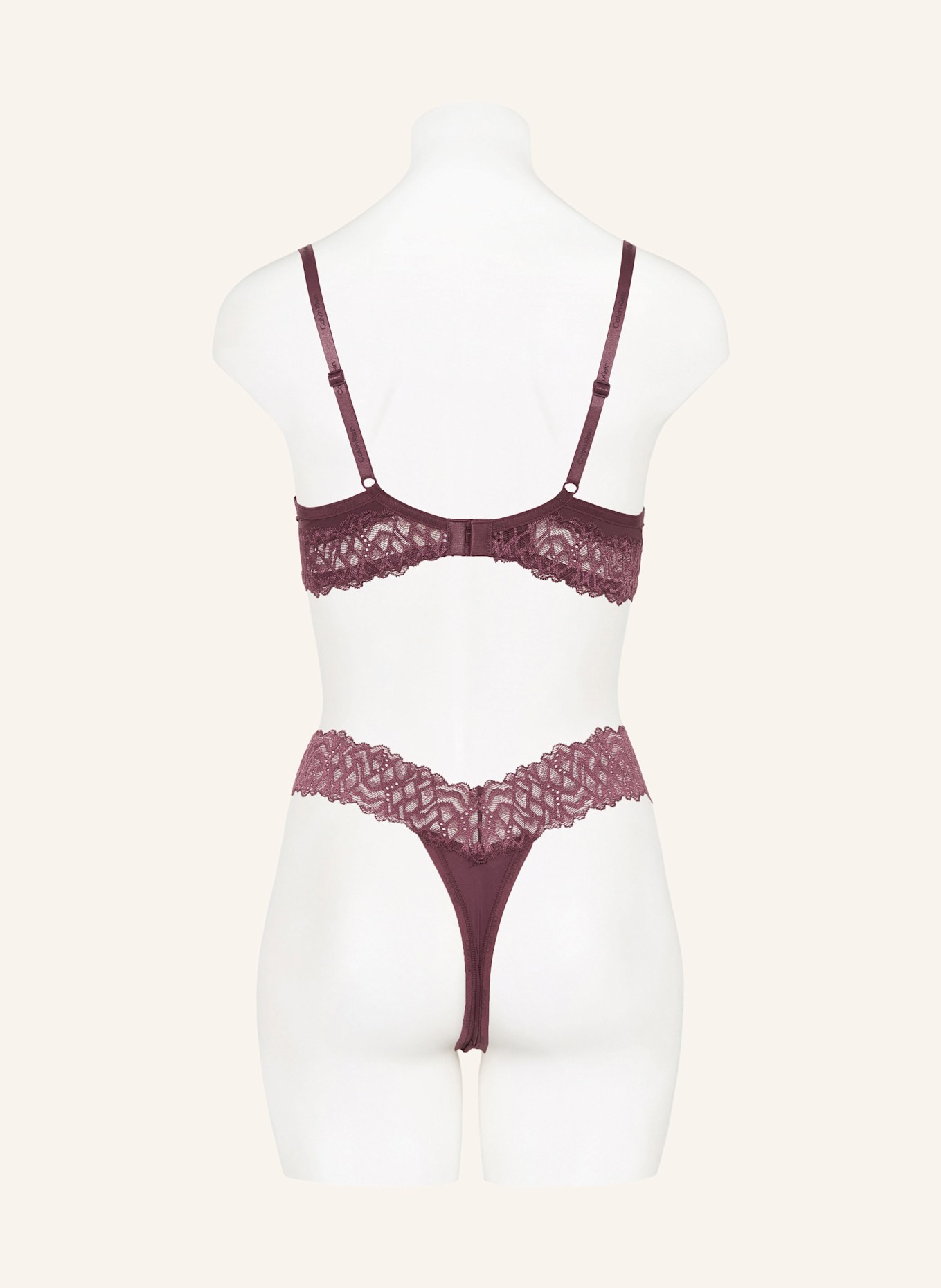 Calvin Klein String CK ATTRACTION: DARK RED