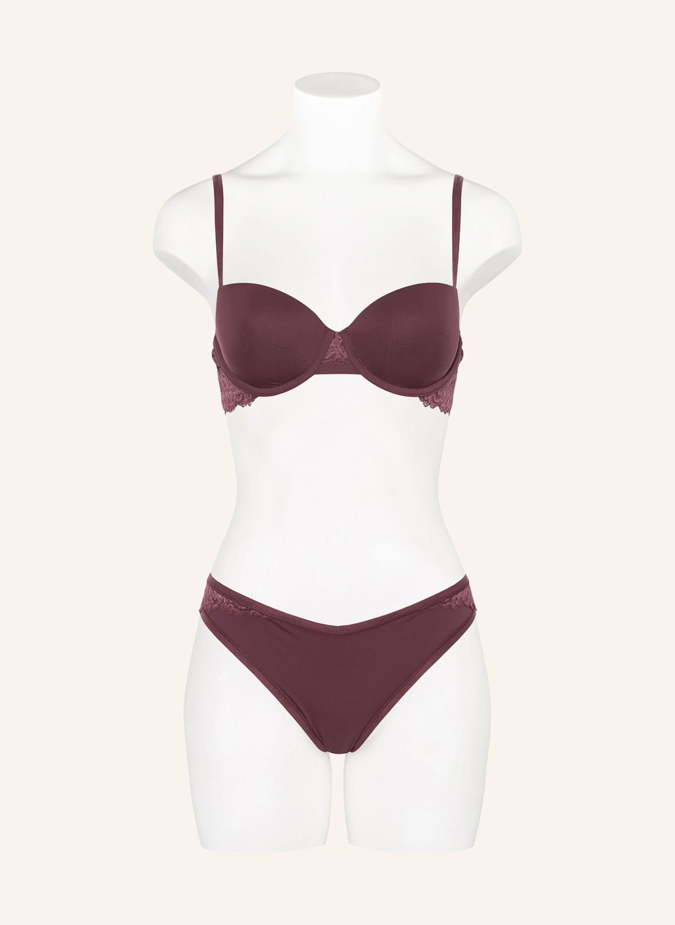 Calvin Klein Kalhotky CK ATTRACTION: TMAVĚ ČERVENÁ