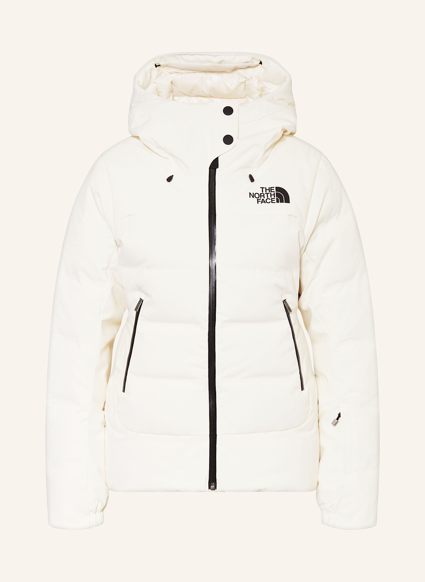 White north face ski jacket outlet