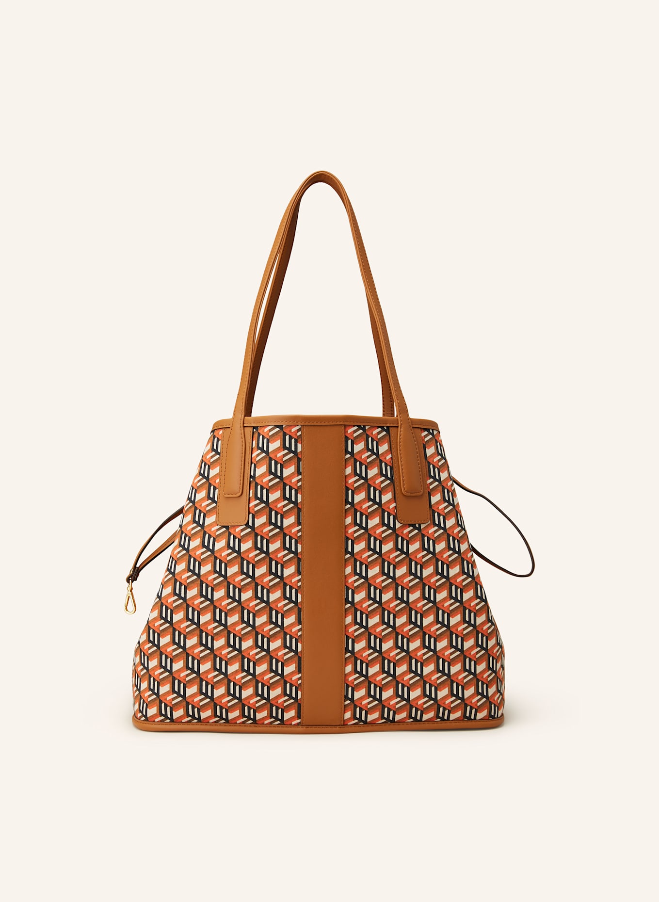 MCM Shopper LIZ MEDIUM zum Wenden mit Pouch: COGNAC
