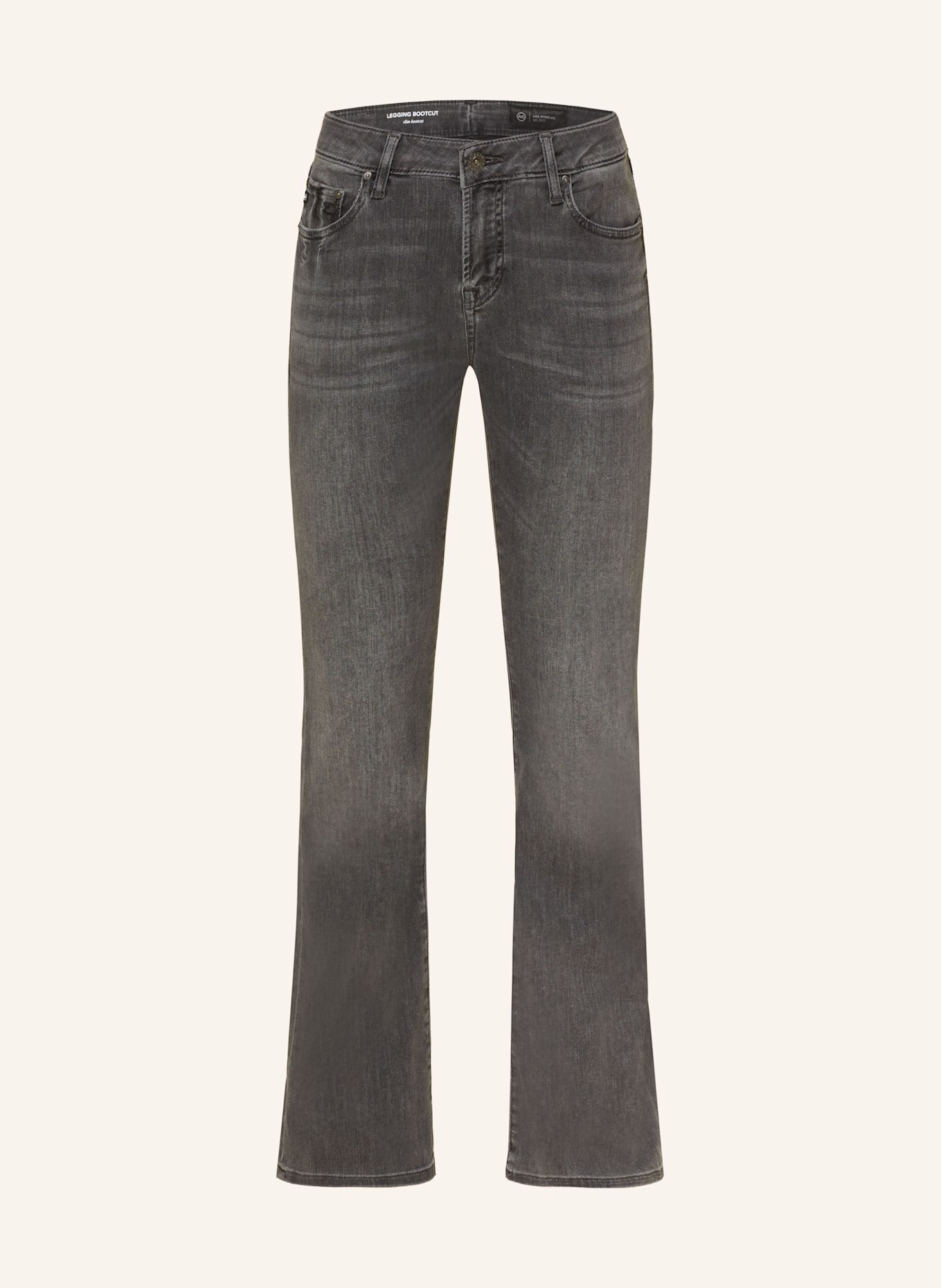 AG Jeans Jeansy bootcut: SZARY