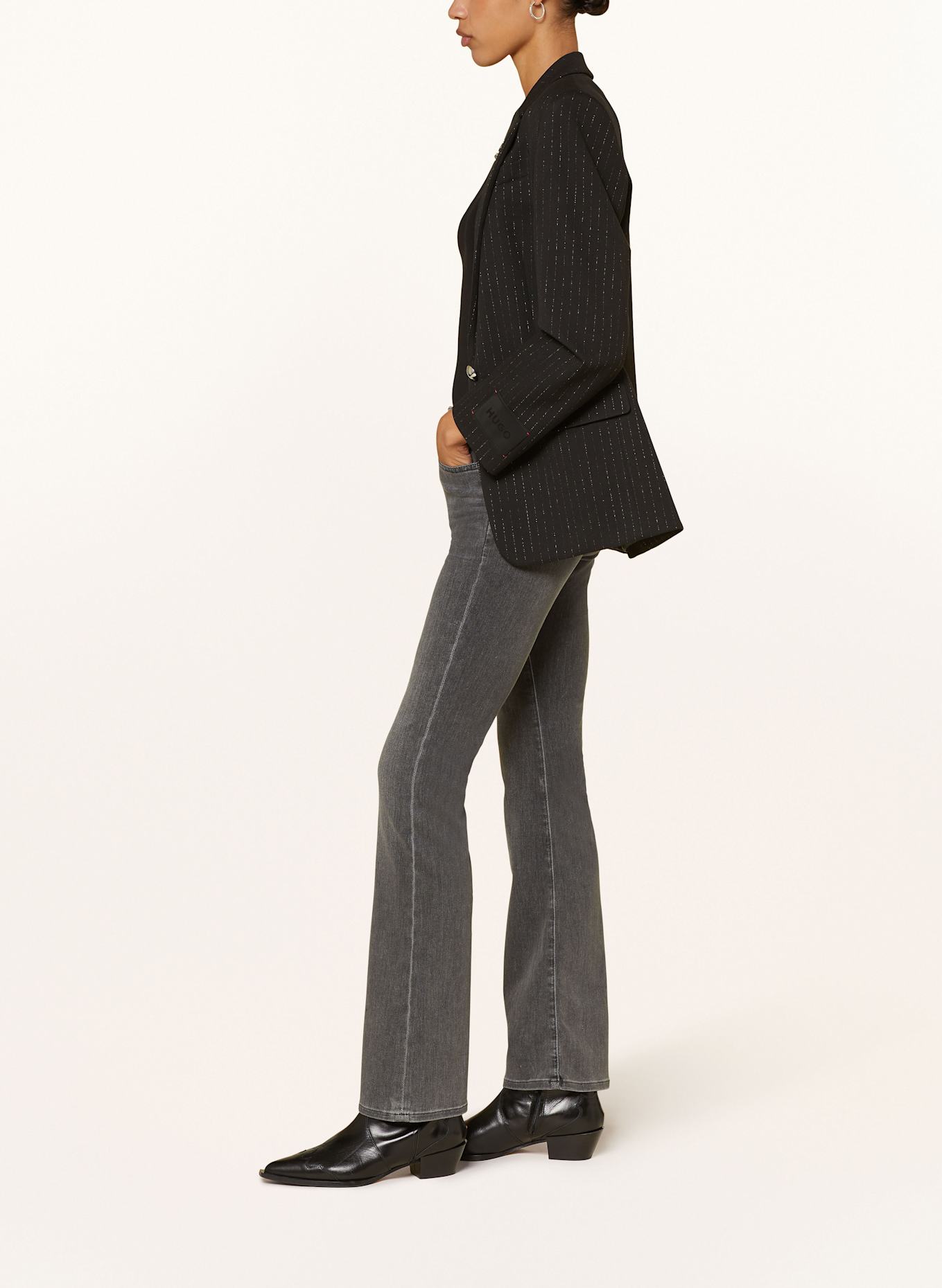 AG Jeans Jeansy bootcut: SZARY